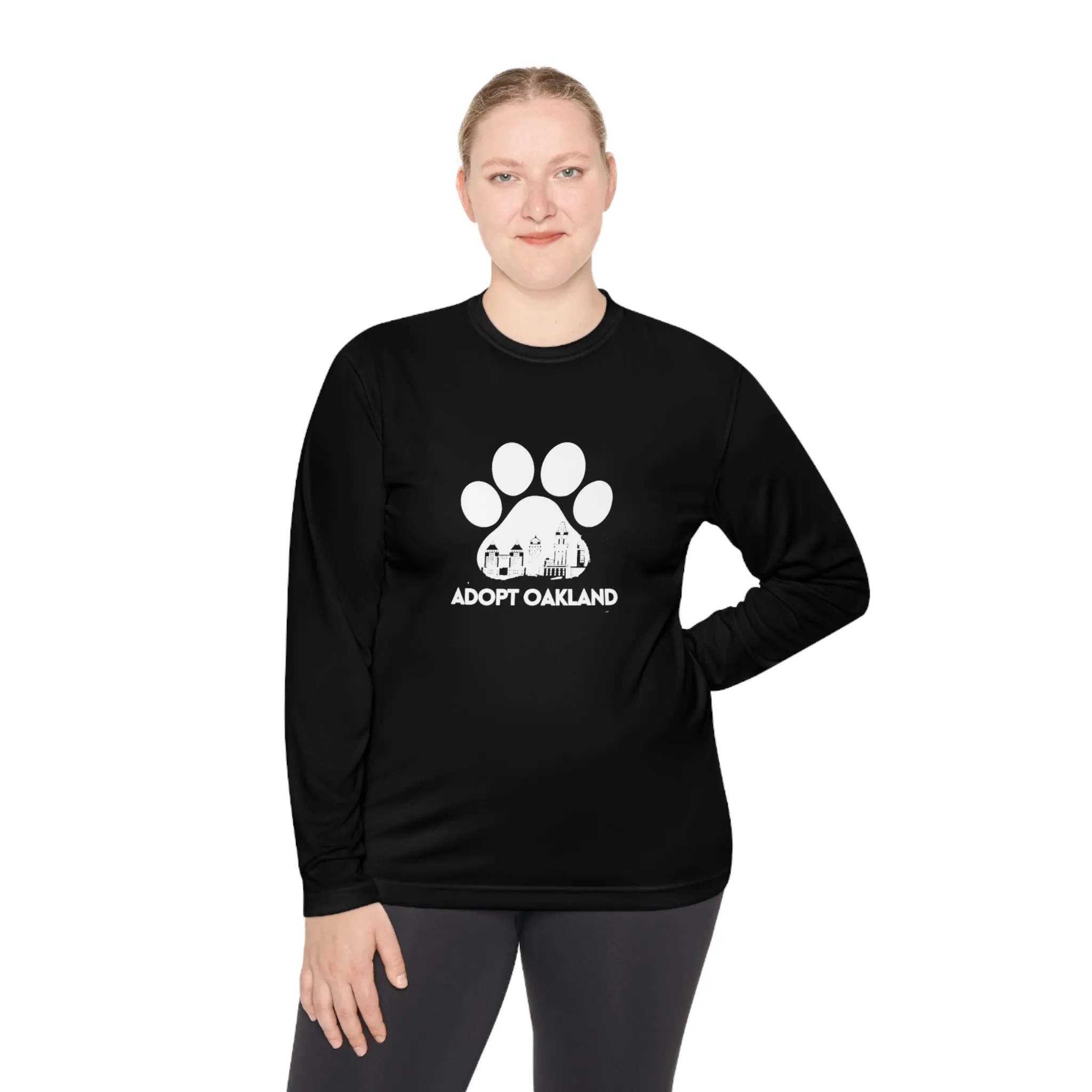 Adopt Oakland Unisex Lightweight Long Sleeve Tee