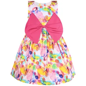 Baby Girls Vibrant Floral Design/Sleeveless Comfort