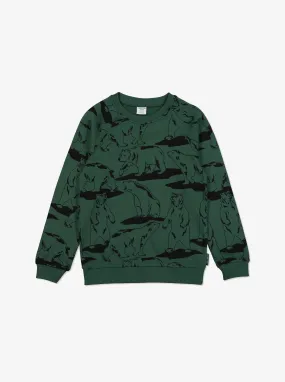 Bear Print Kids Sweatshirt