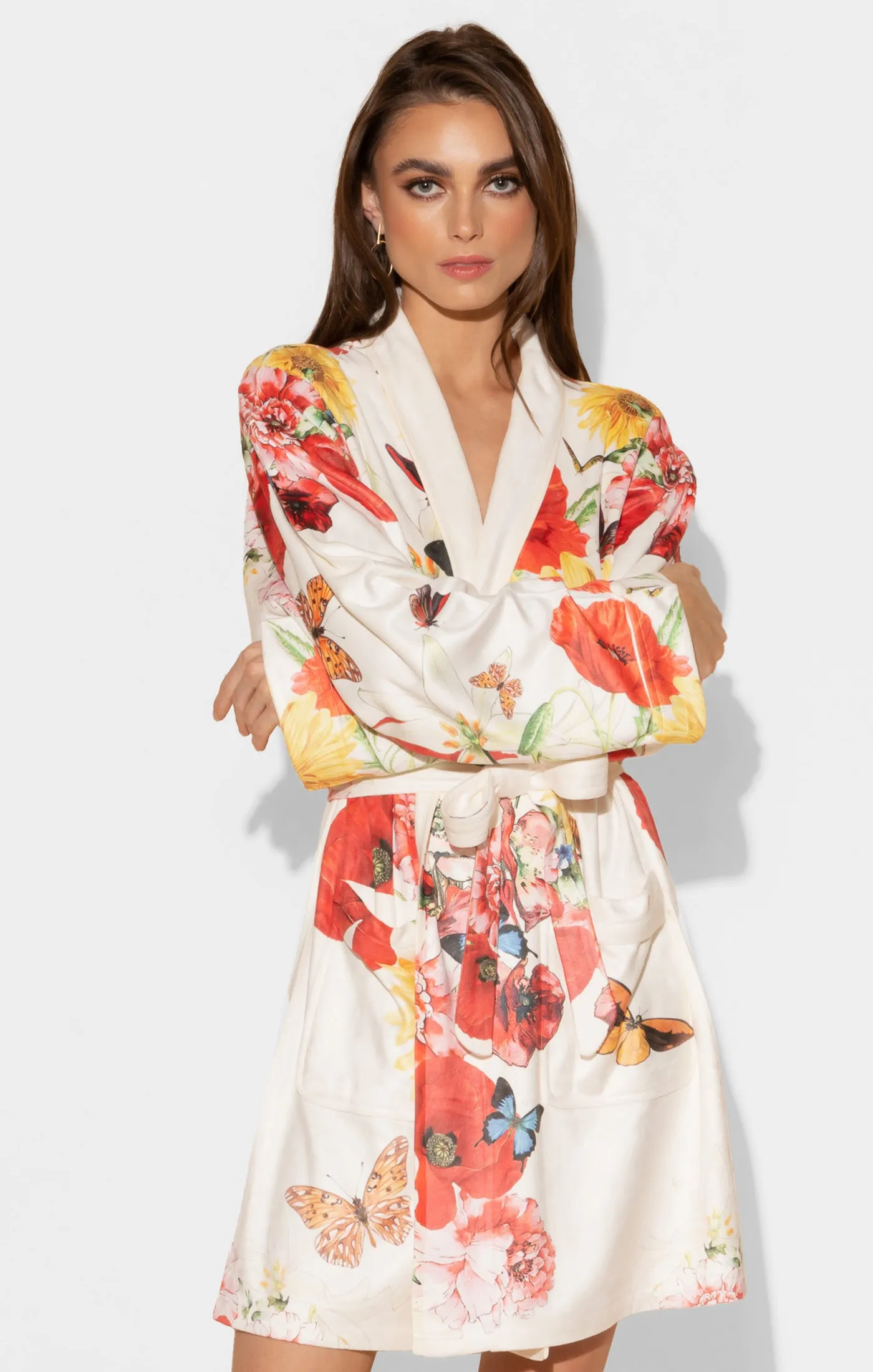 Bouquet Short Robe