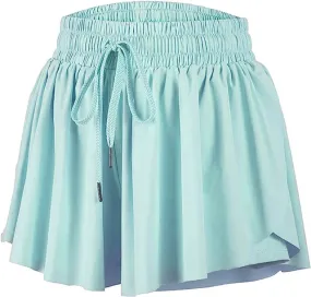 Butterfly Flowy Short in Seafoam