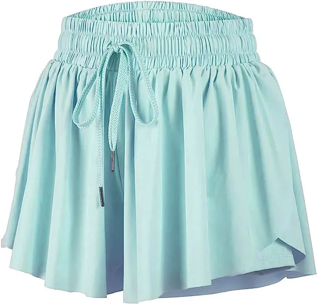 Butterfly Flowy Short in Seafoam