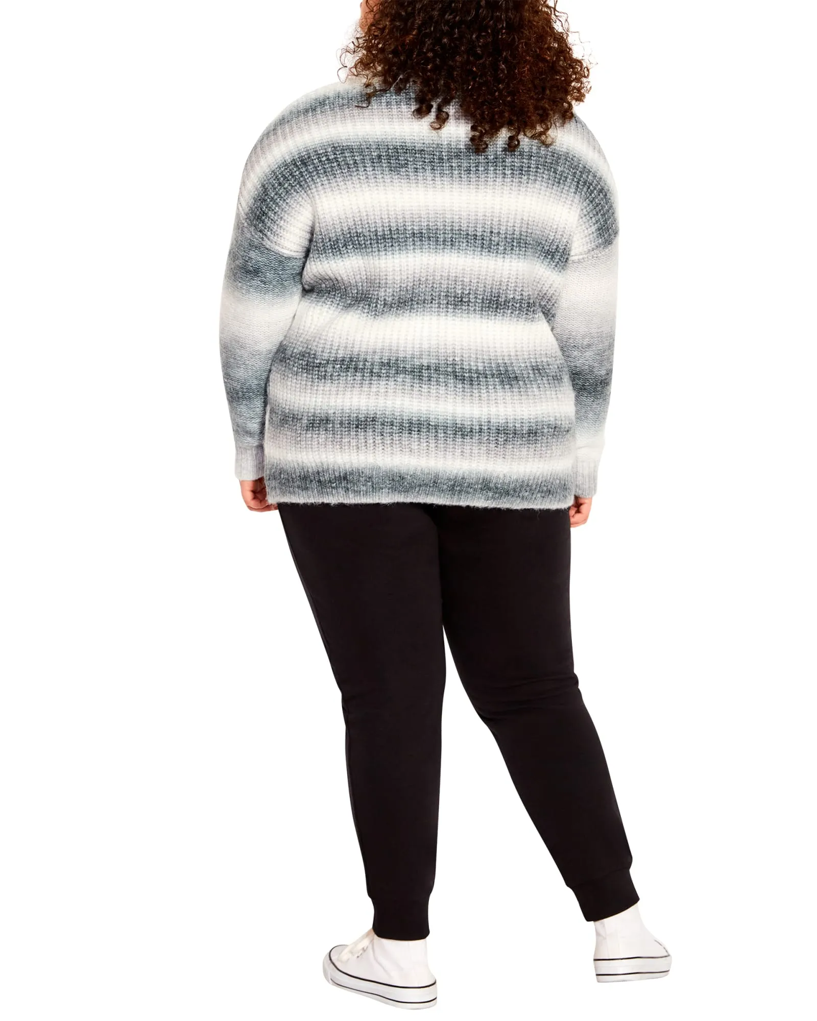 Callen Stripe Sweater | Smokey