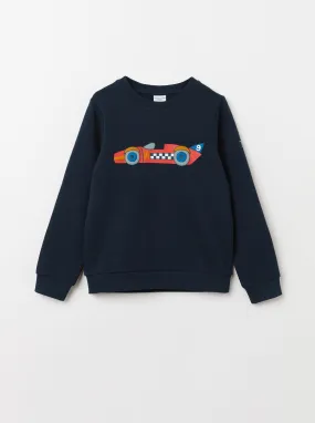 Car Print Sweatshirt