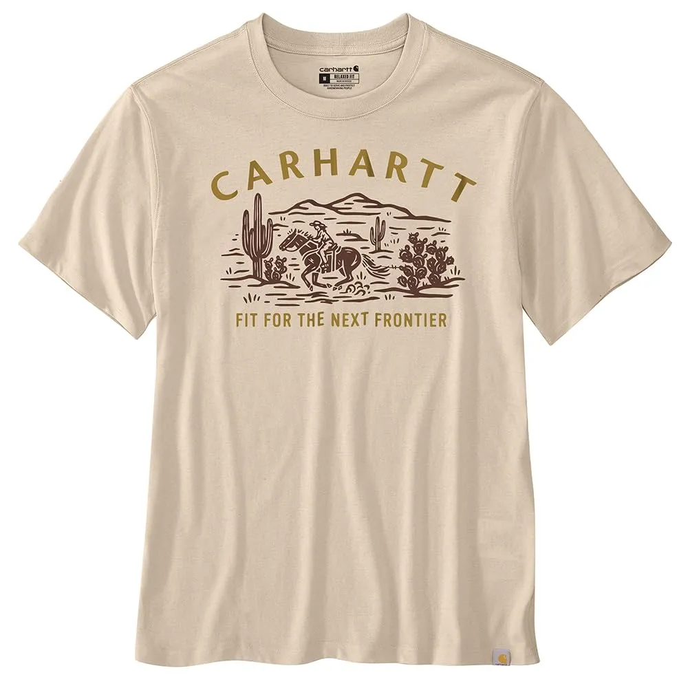 Carhartt 106537 Men's Montana Relaxed Fit Lightweight Short-Sleeve Horse Graphi