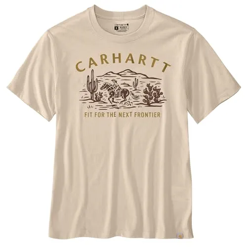 Carhartt 106537 Men's Montana Relaxed Fit Lightweight Short-Sleeve Horse Graphi