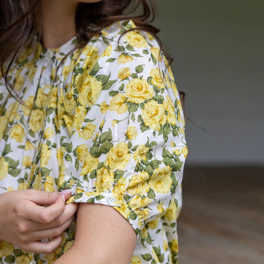 Carline Rose Liberty Fabrics Button Down Dress