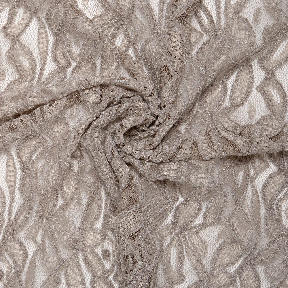 Chenille Lace - Light Taupe