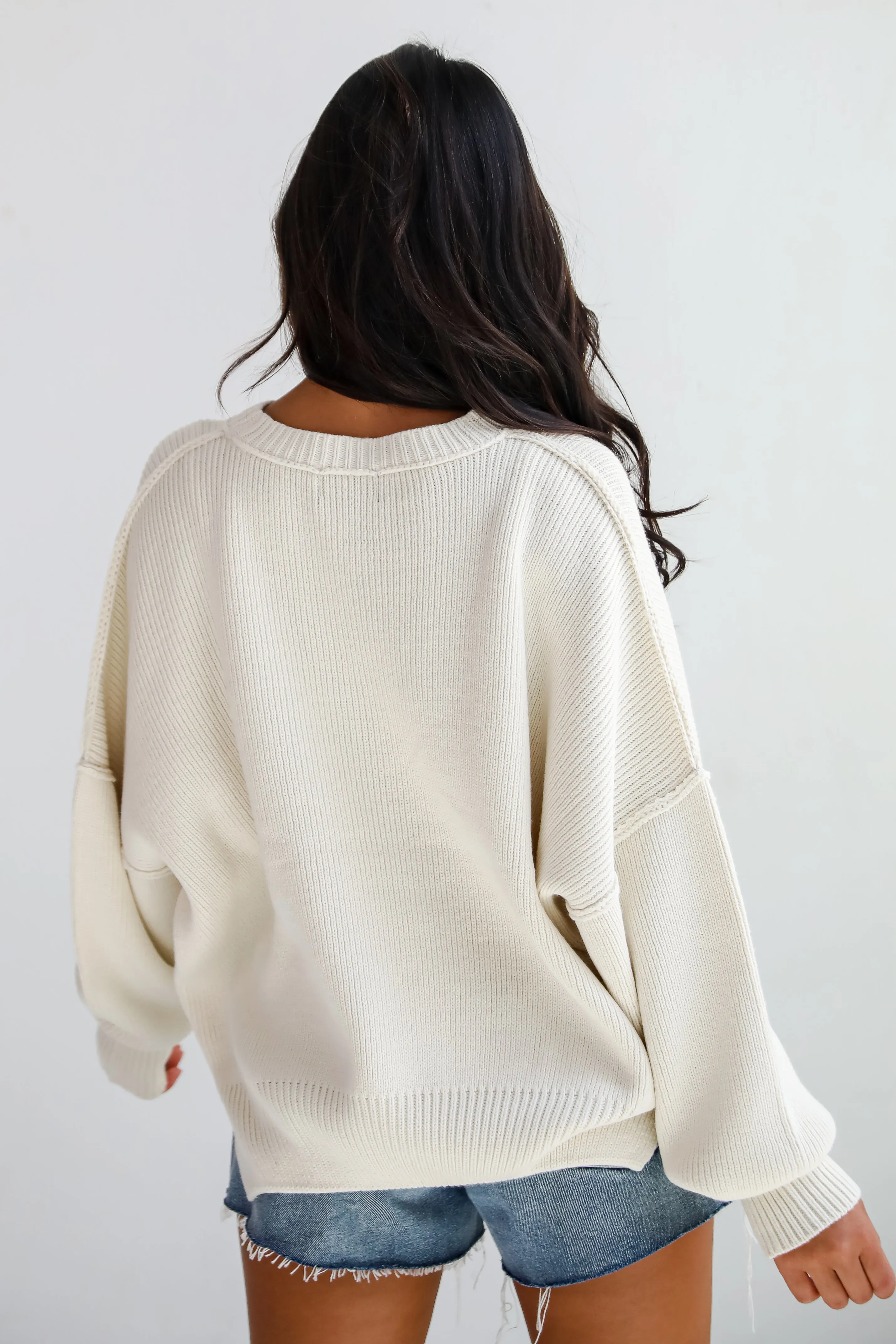 Classically Comfy Oversized Sweater - DOORBUSTER