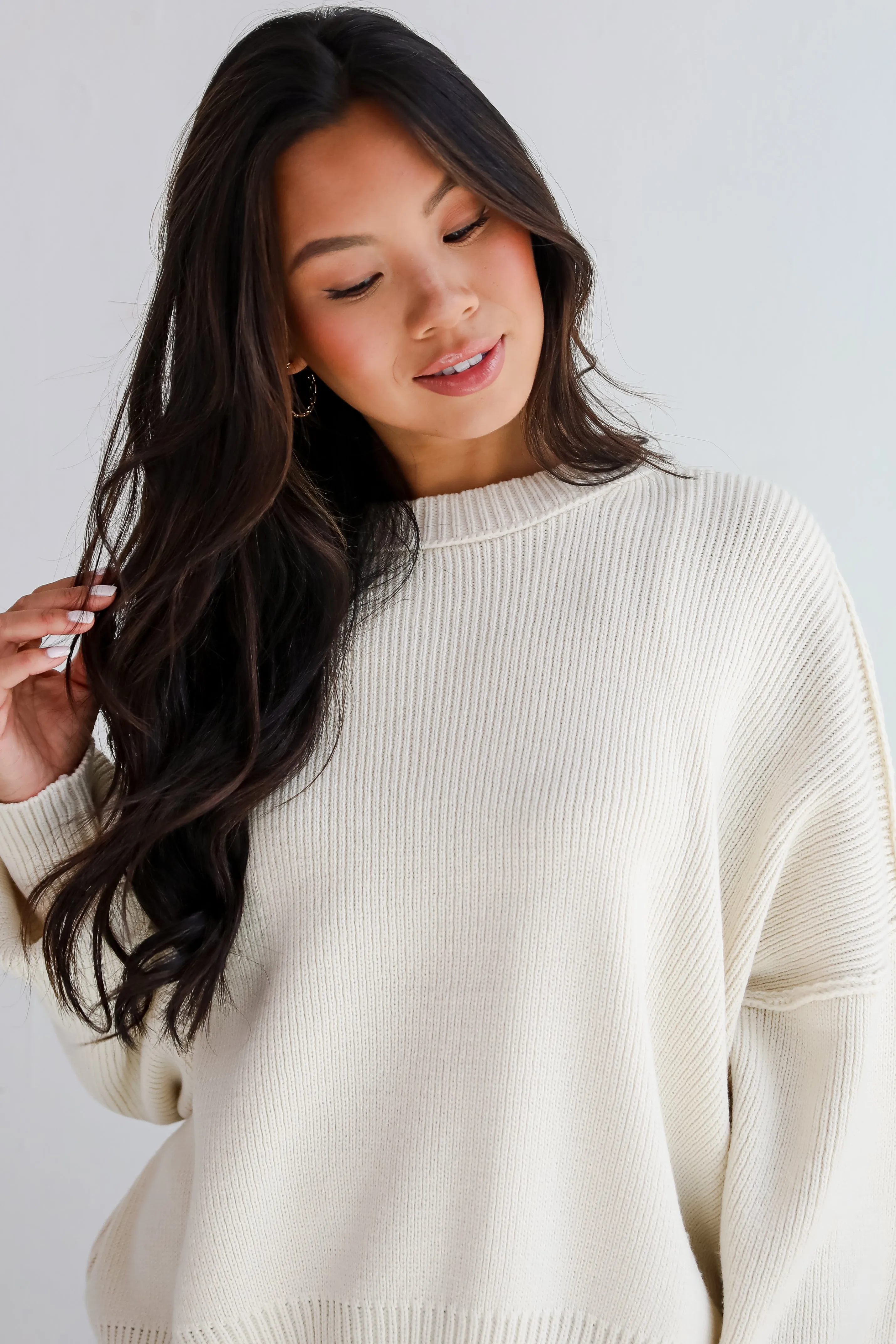 Classically Comfy Oversized Sweater - DOORBUSTER