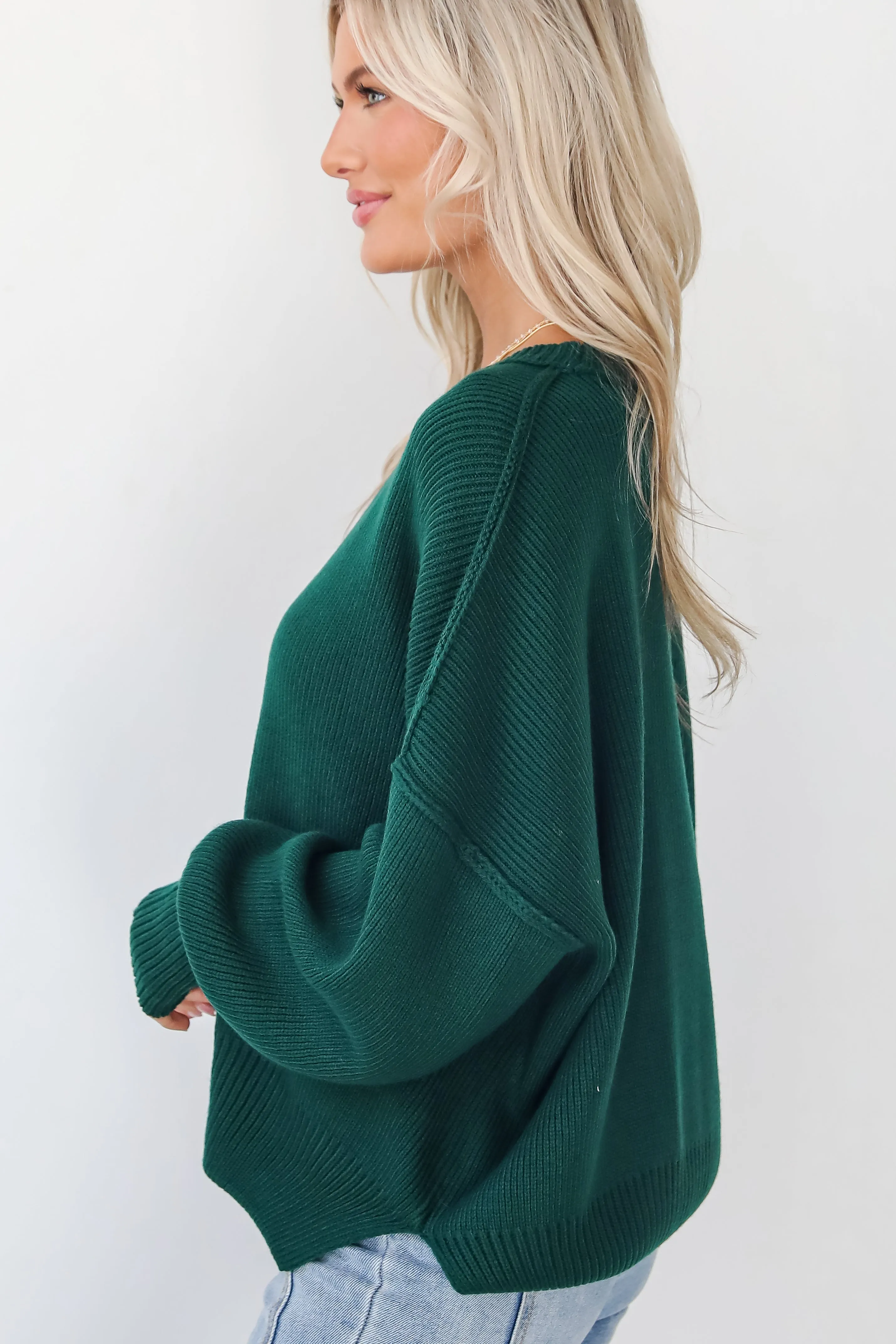 Classically Comfy Oversized Sweater - DOORBUSTER