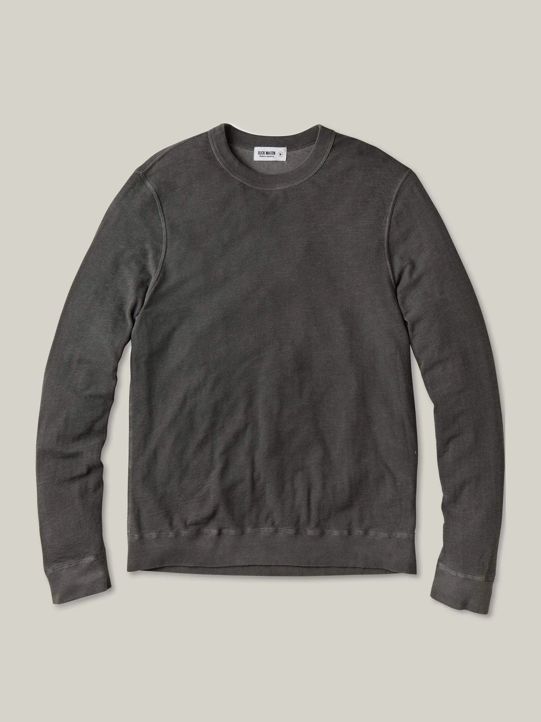 Coal Lightweight Double Slub Sweatshirt