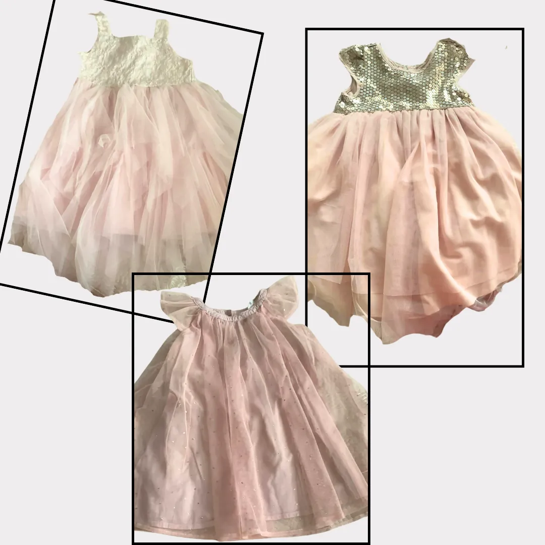 Combo of Party Wear Dress/Frock For Baby Girl - 3