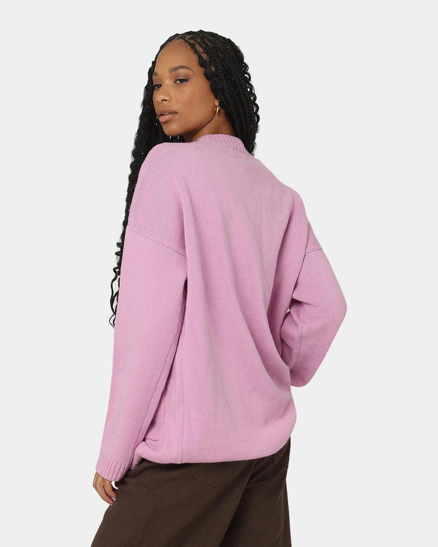 EN ES Women's Get Set Longer Line Cardigan Lilac