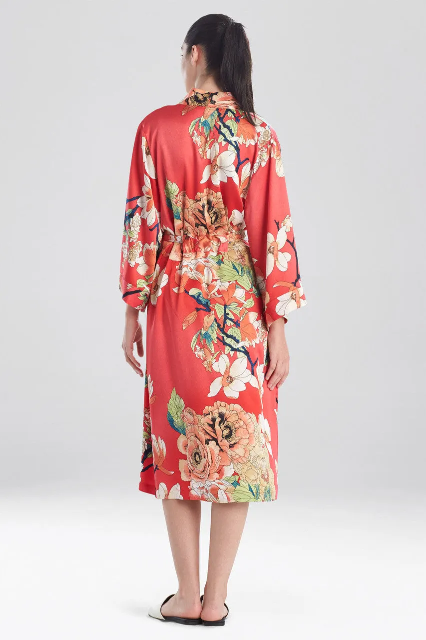 Enchanted Lotus Satin Robe