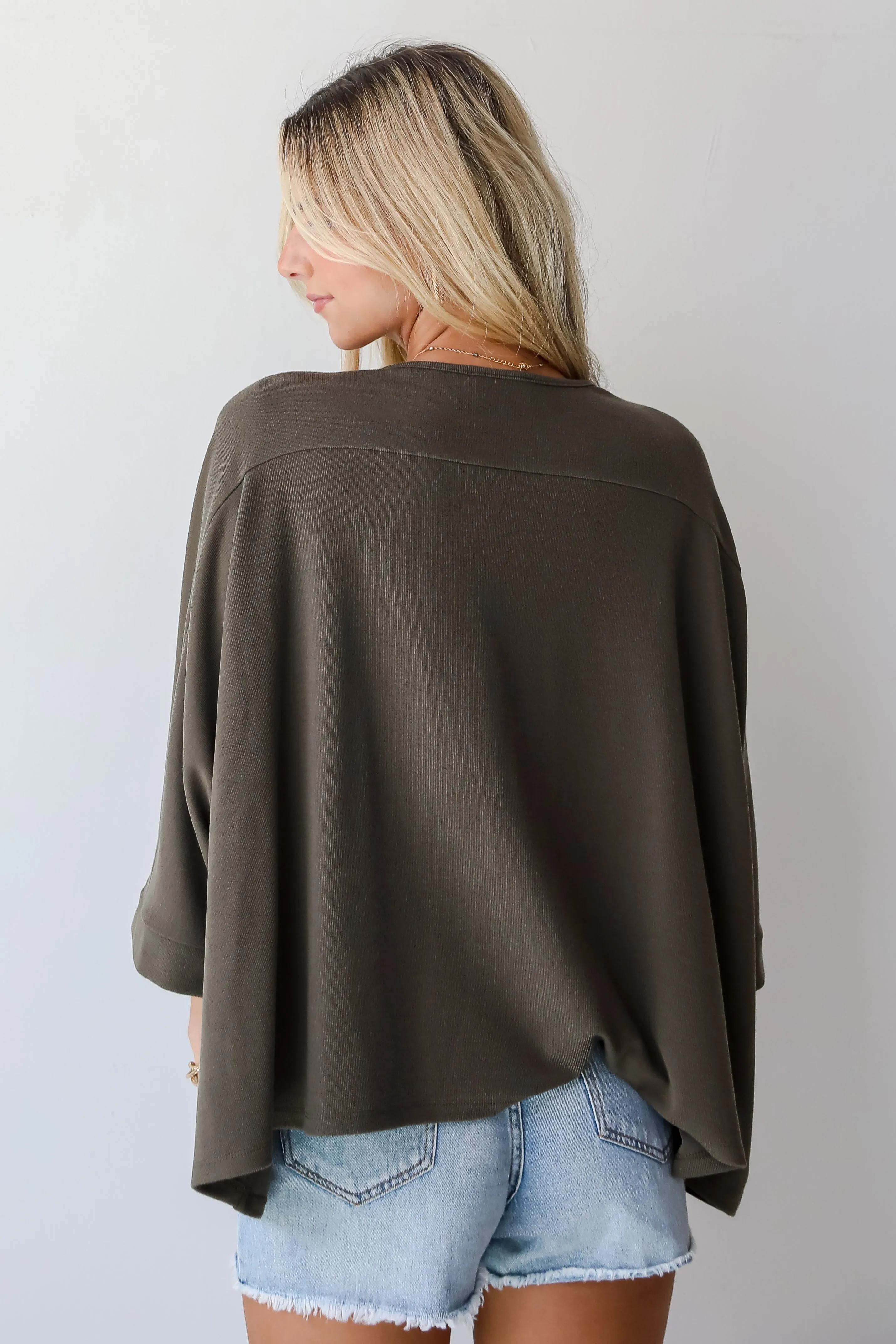 FINAL SALE - Reagan Oversized Knit Top