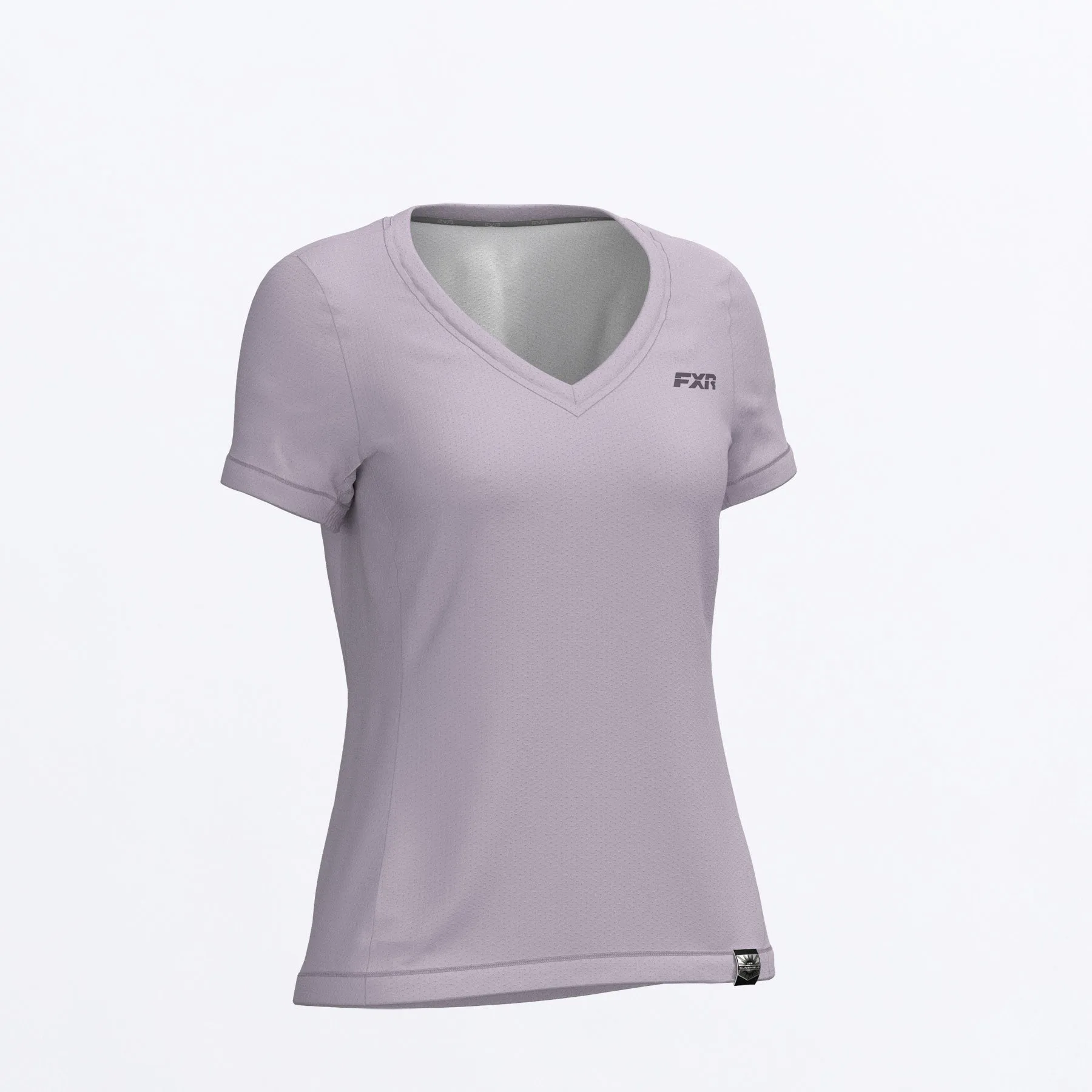 FXR Womens Breezy UPF V-Neck T-Shirt