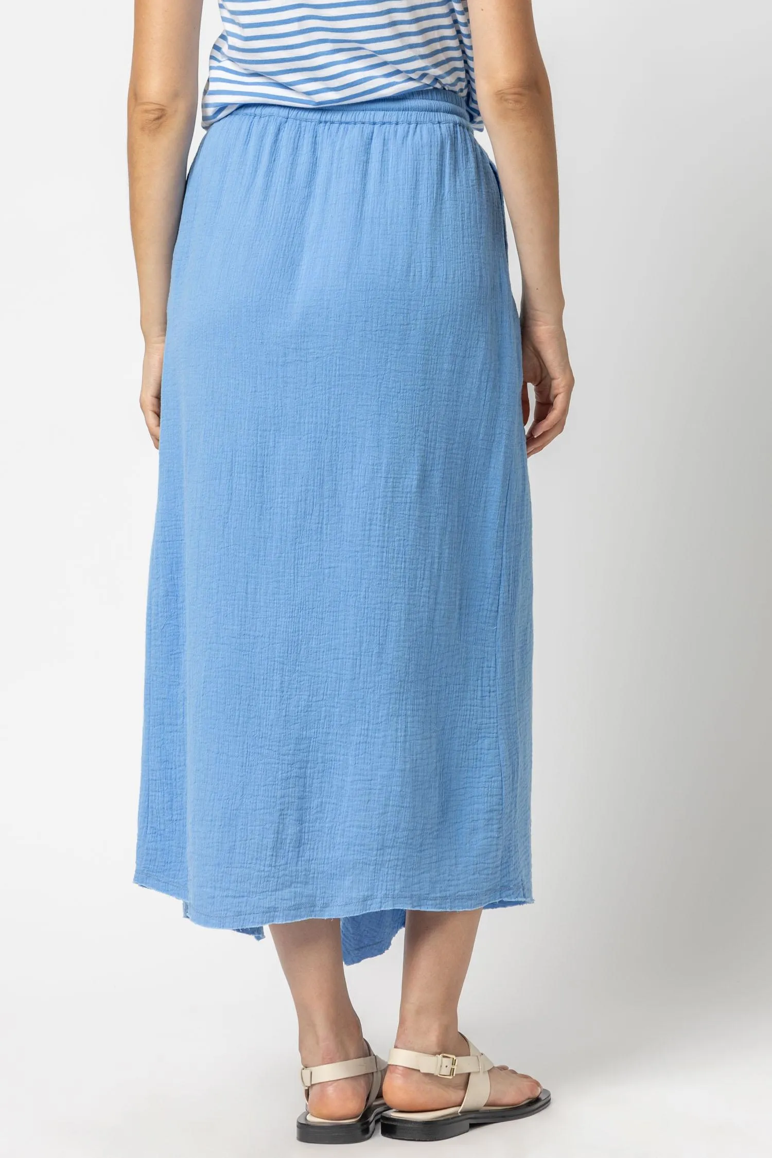 Gauze Waterfall Skirt