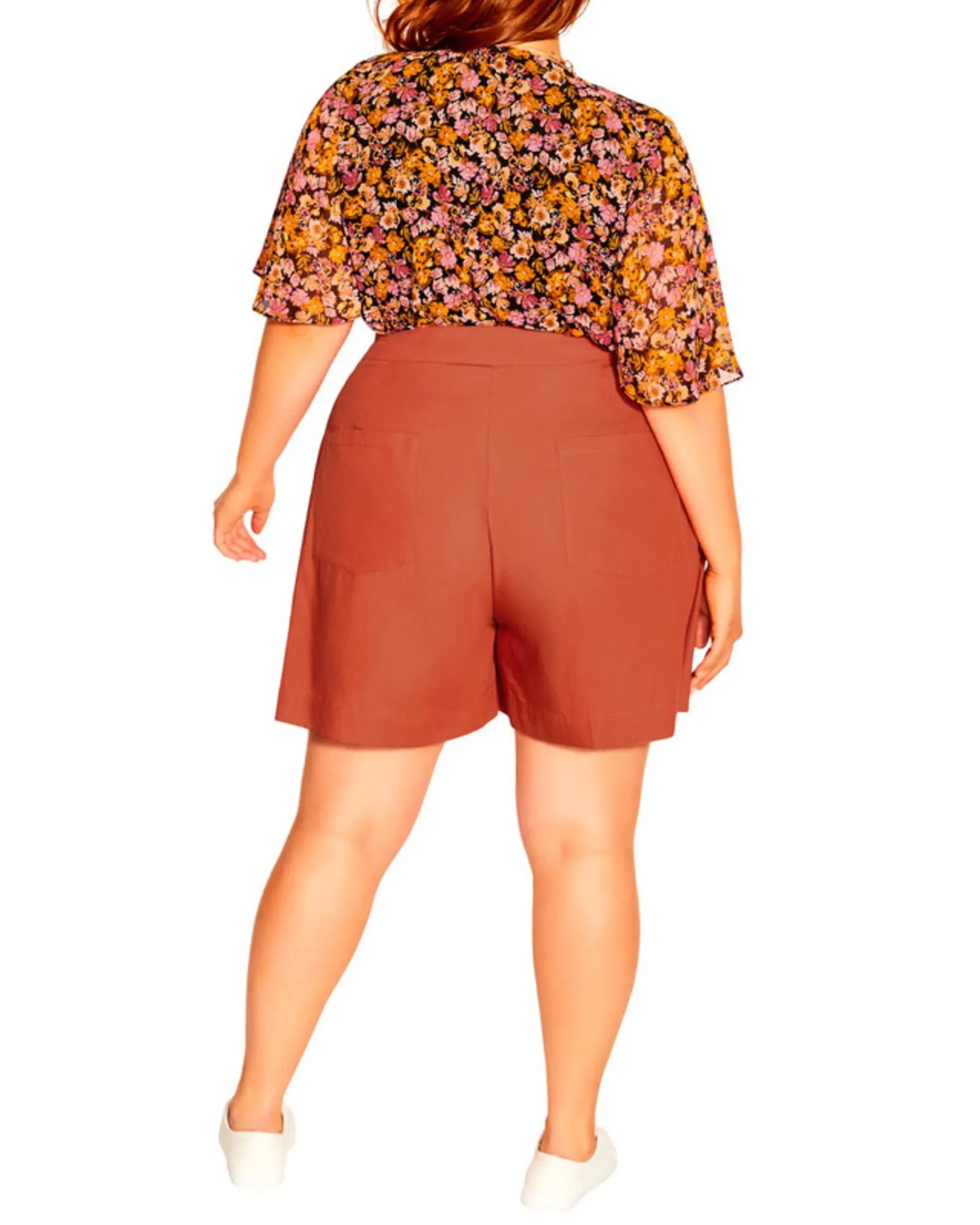 Gayle Spring Short | Paprika