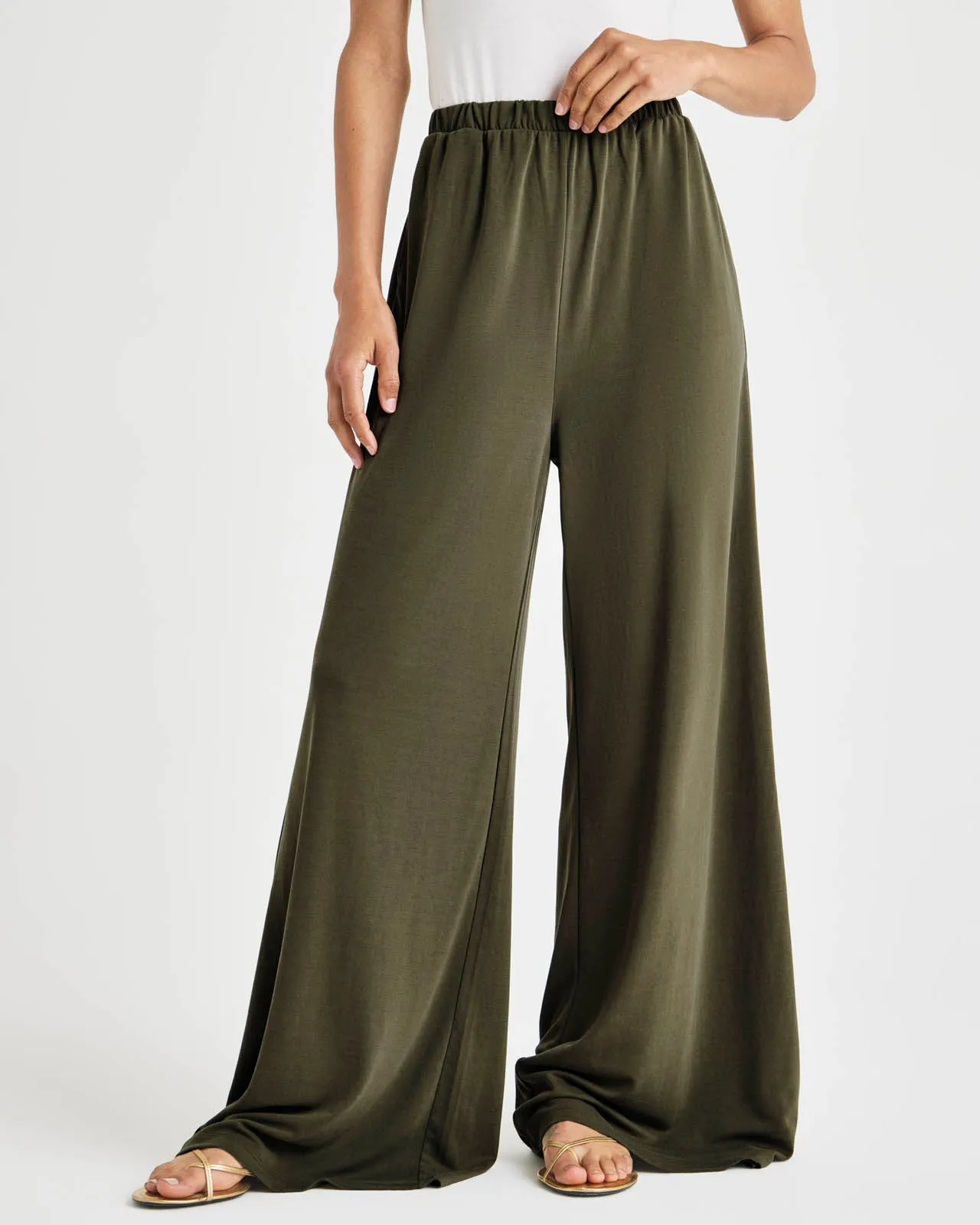 Giada Sandwash Palazzo Pant