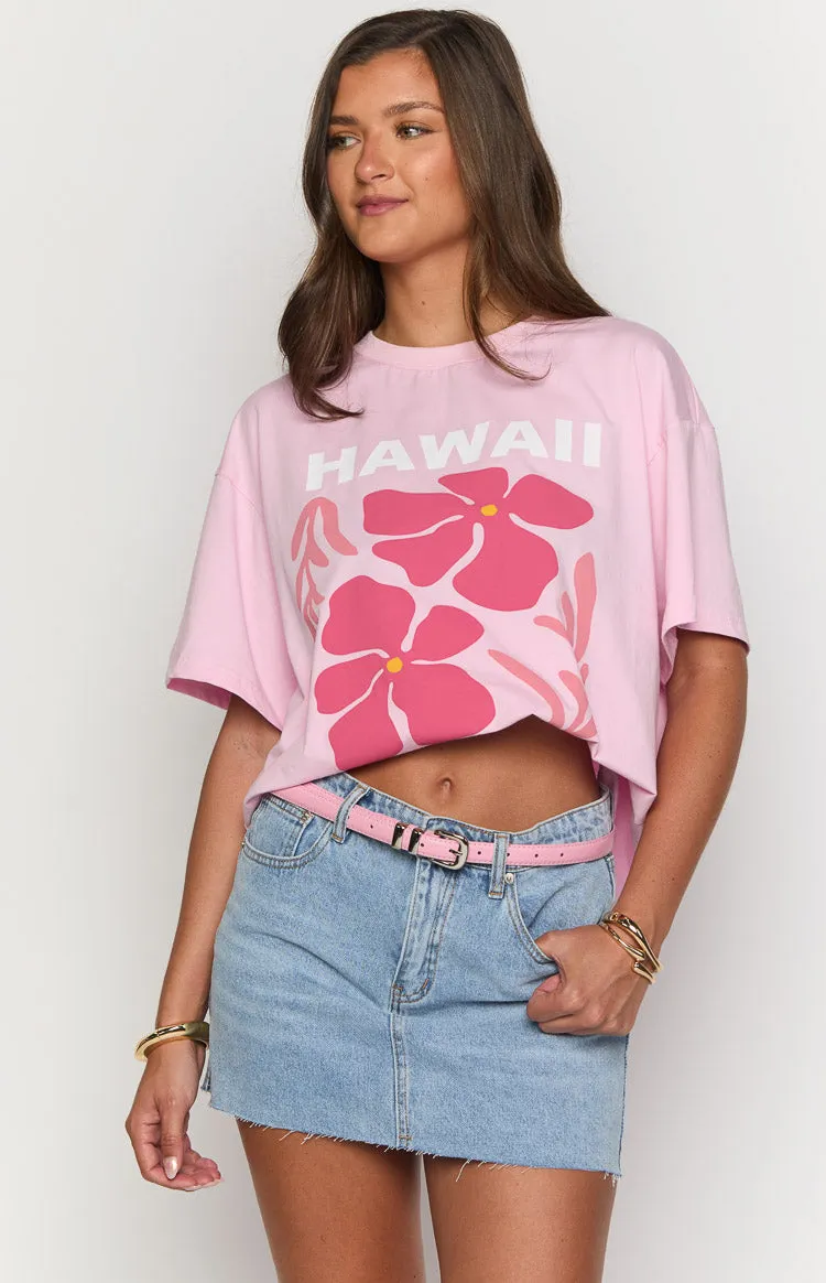 Hawaii Pink Tee