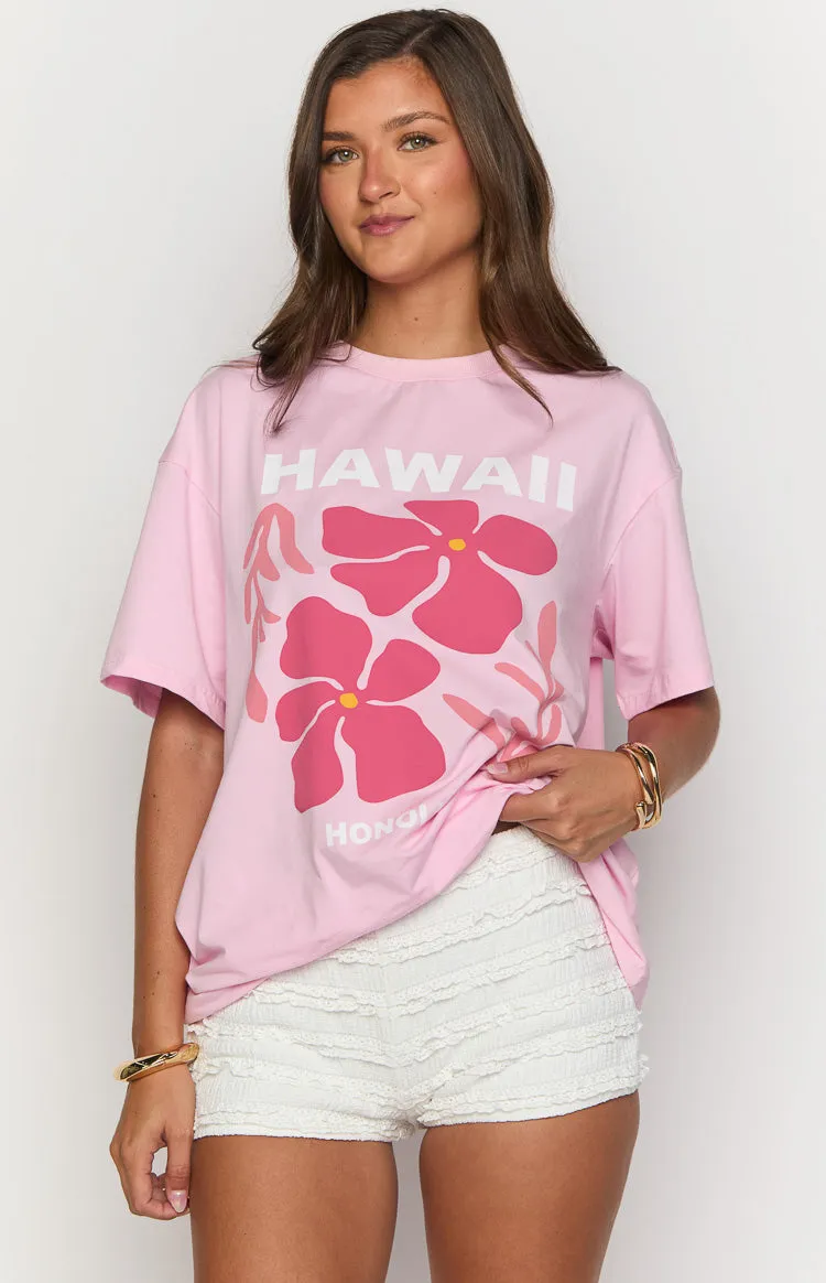 Hawaii Pink Tee