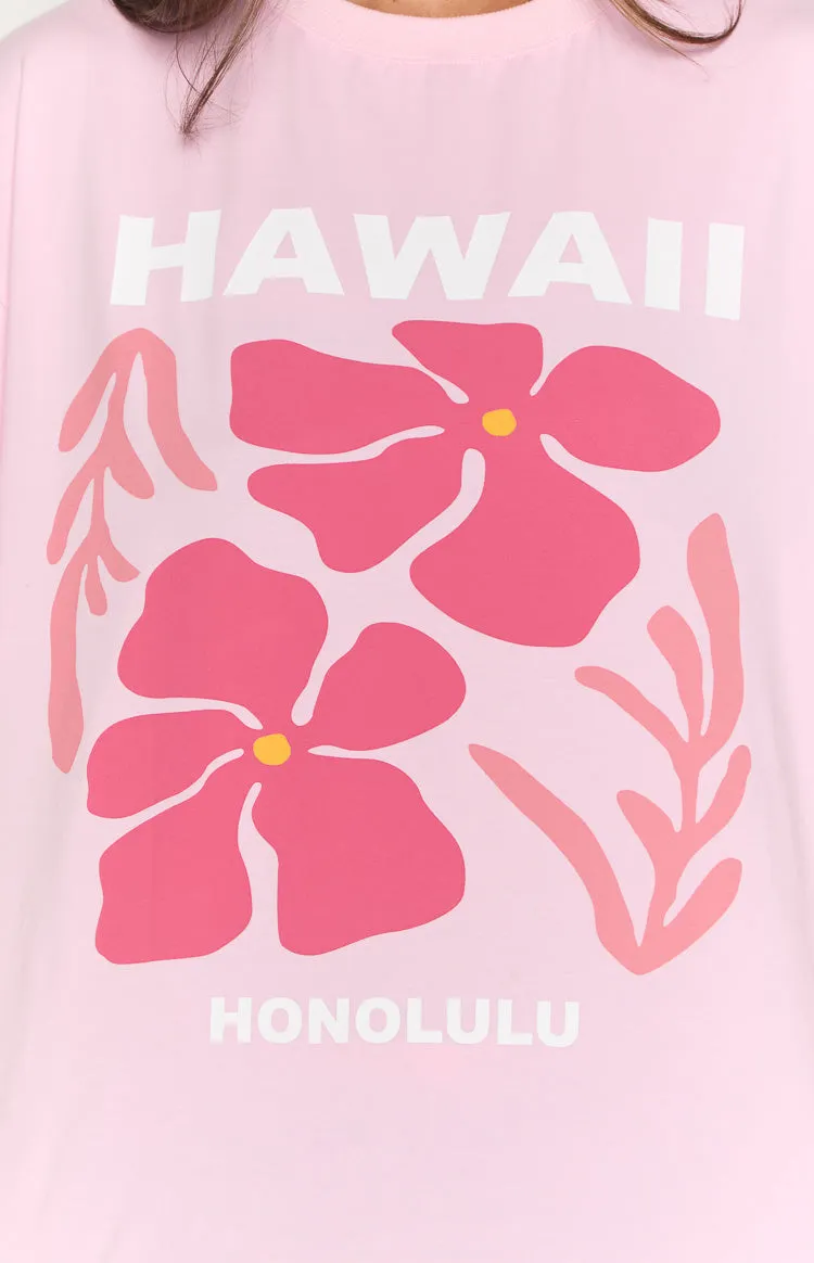 Hawaii Pink Tee