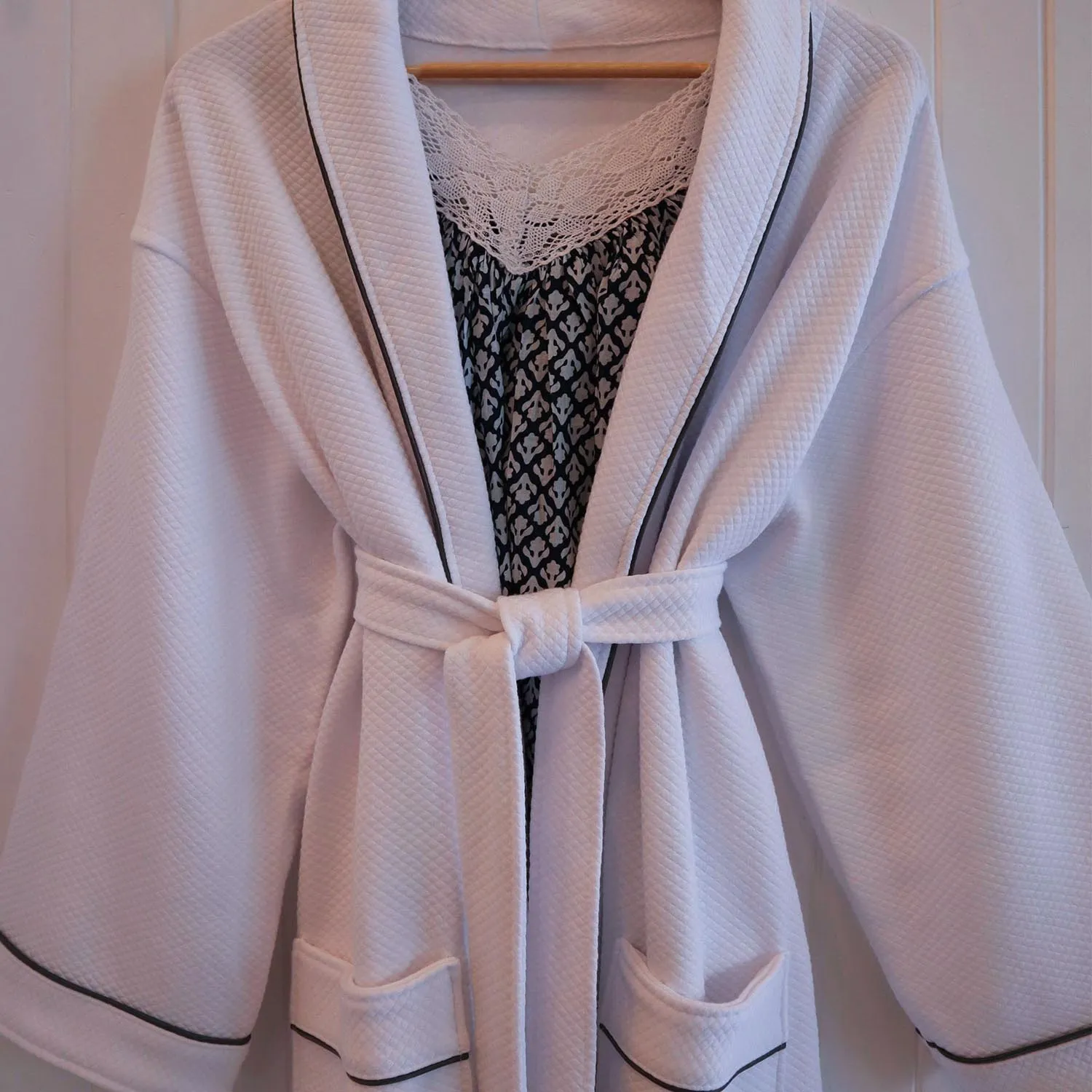 Hotel diamond White Unisex Robe