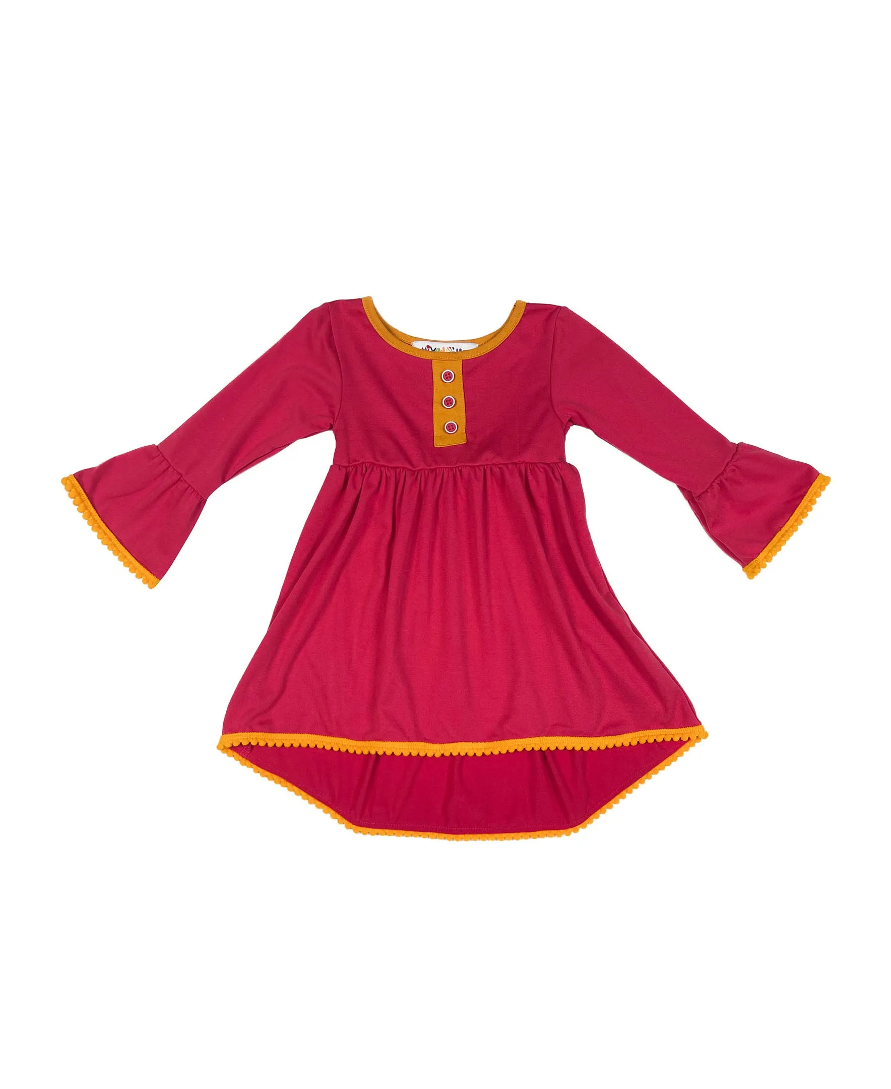 Infant Pom Pom Tunic Dress