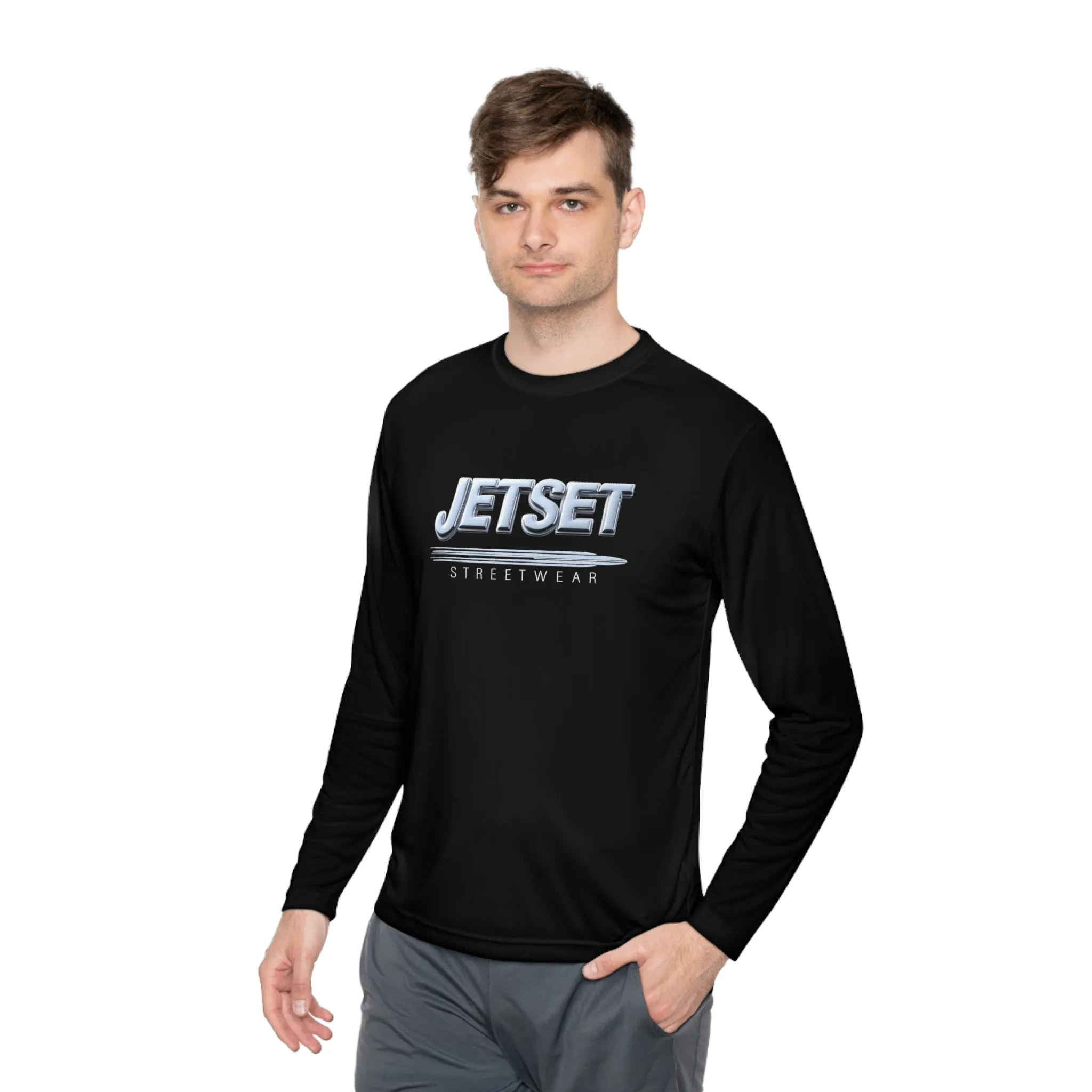 Jetset Streetwear - Unisex Lightweight Long Sleeve Tee - USA