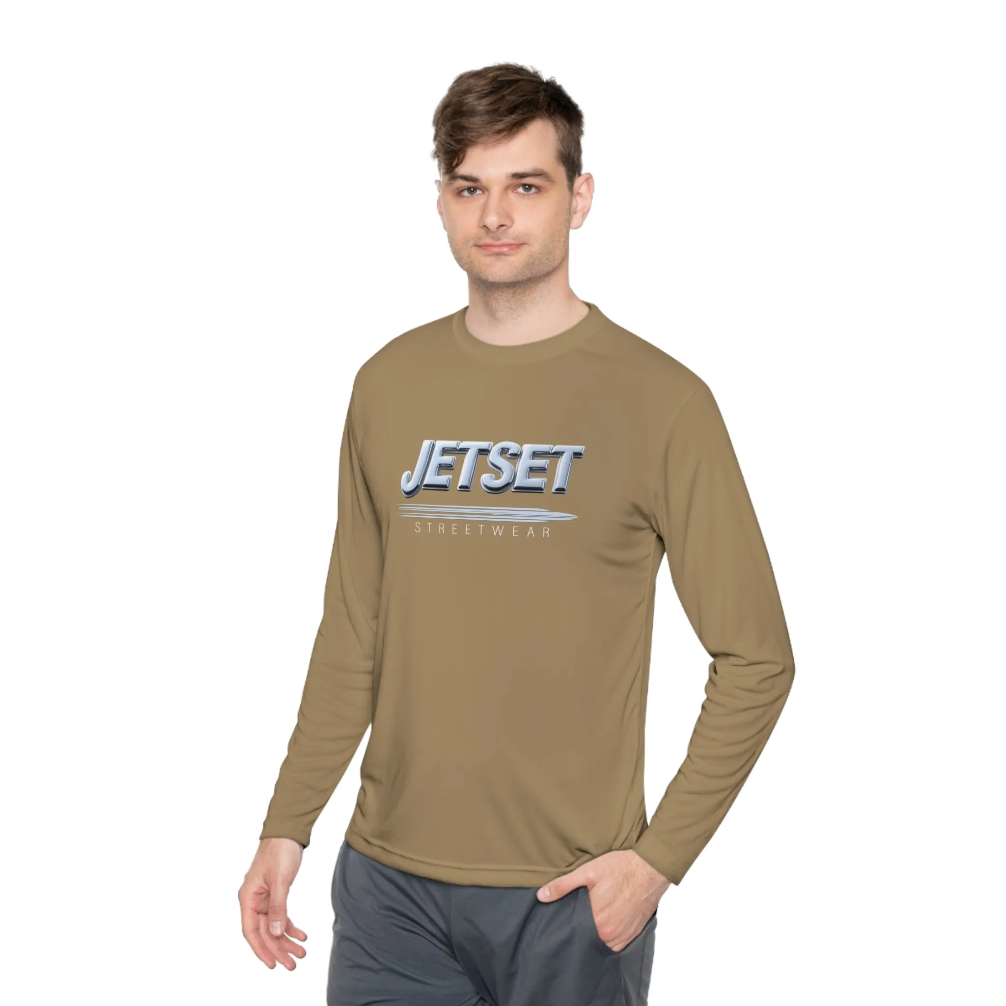 Jetset Streetwear - Unisex Lightweight Long Sleeve Tee - USA