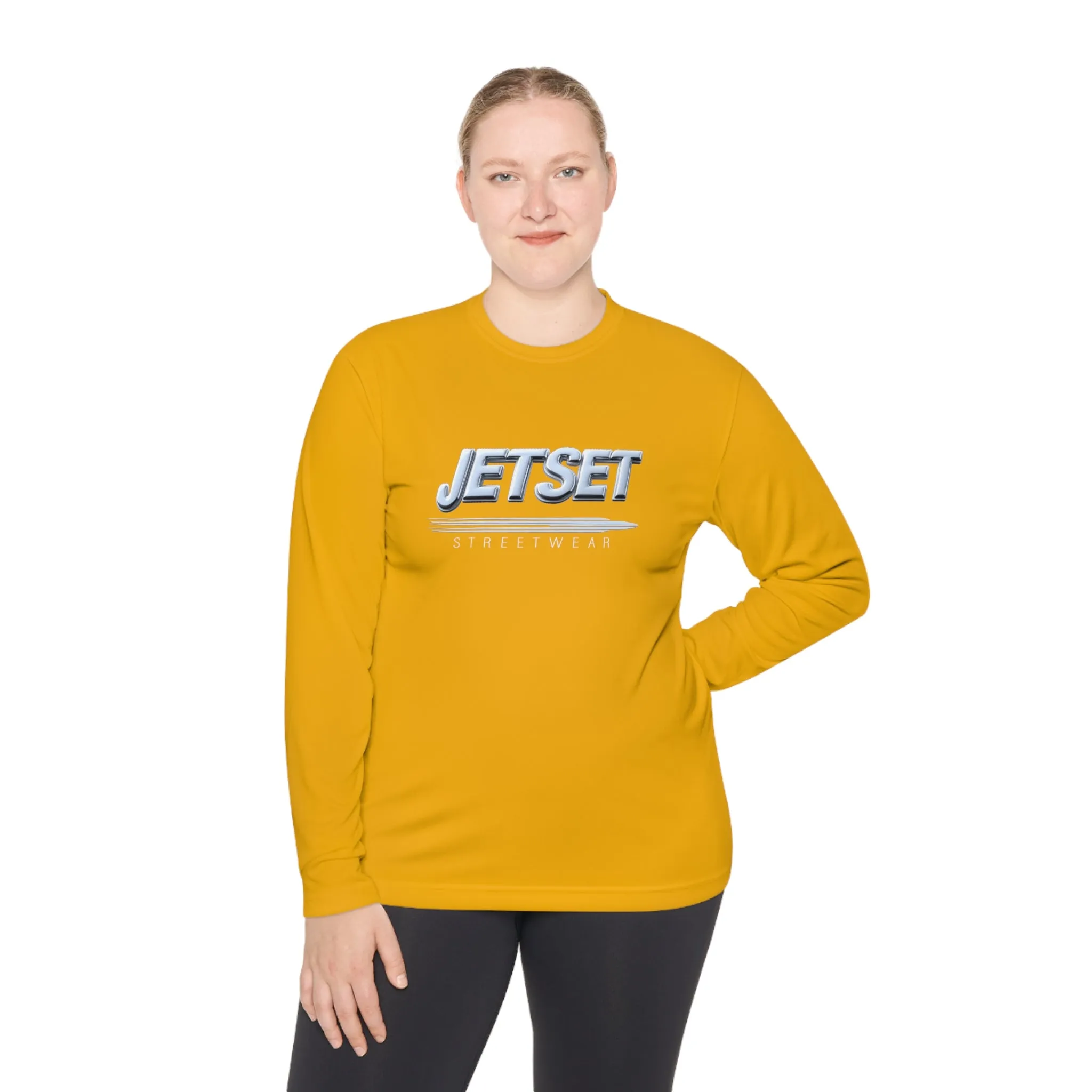 Jetset Streetwear - Unisex Lightweight Long Sleeve Tee - USA