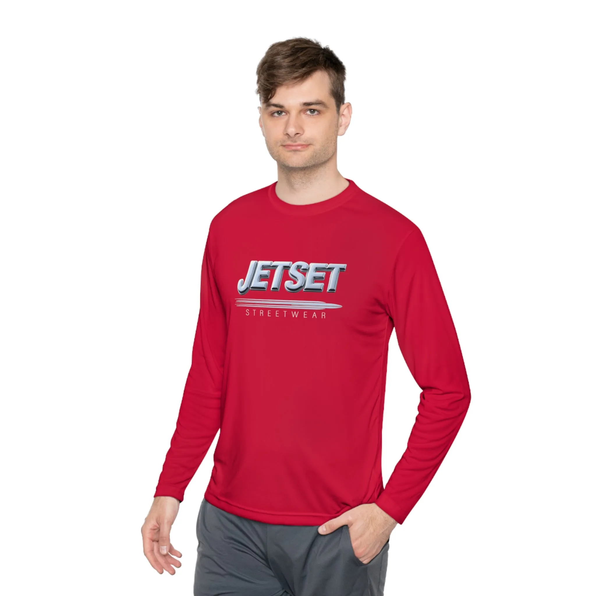 Jetset Streetwear - Unisex Lightweight Long Sleeve Tee - USA