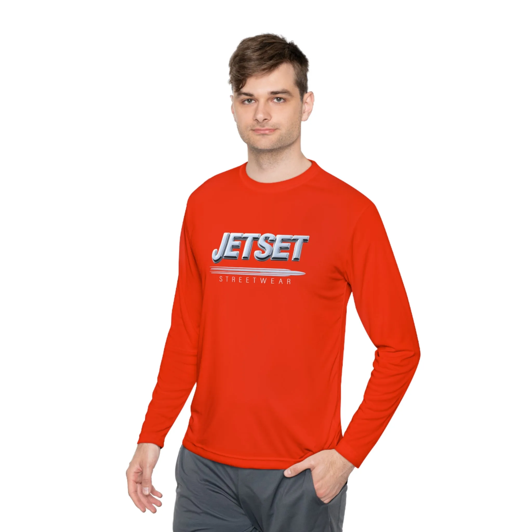 Jetset Streetwear - Unisex Lightweight Long Sleeve Tee - USA