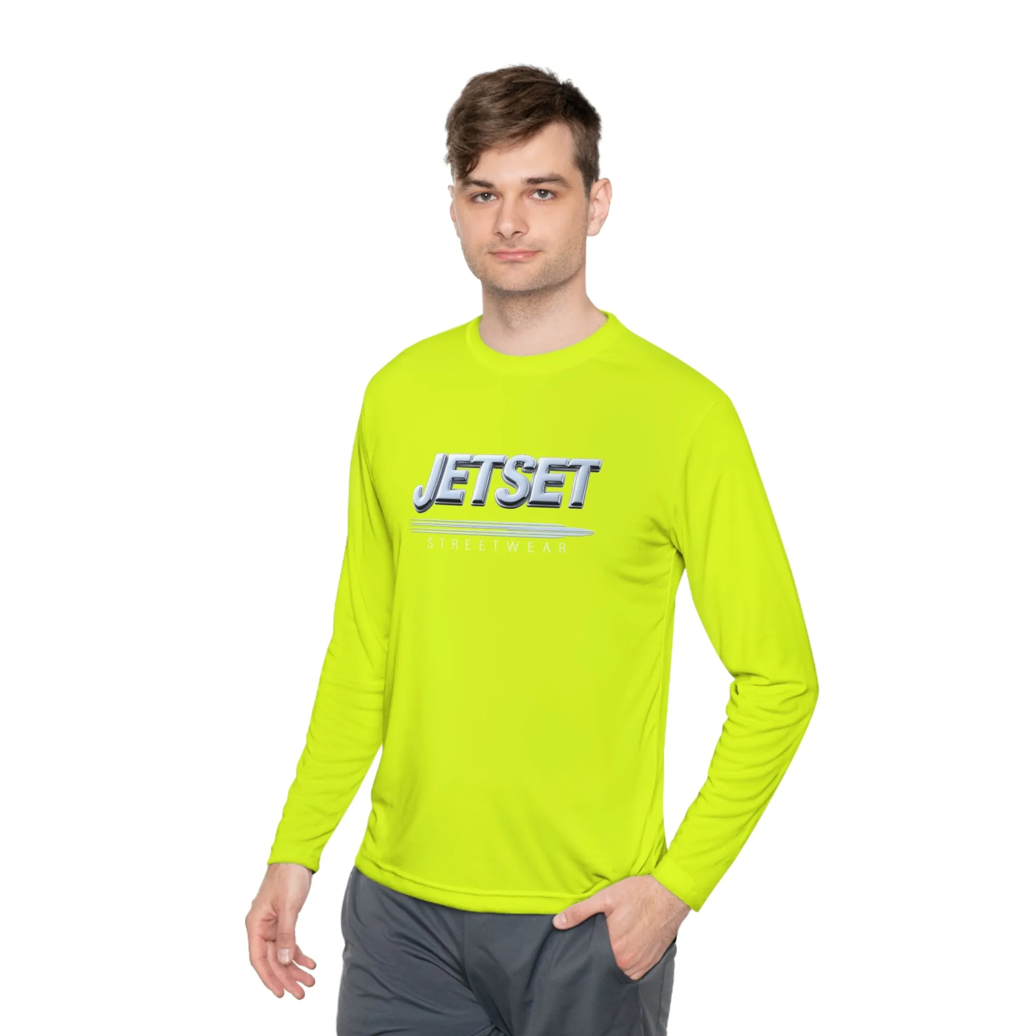 Jetset Streetwear - Unisex Lightweight Long Sleeve Tee - USA