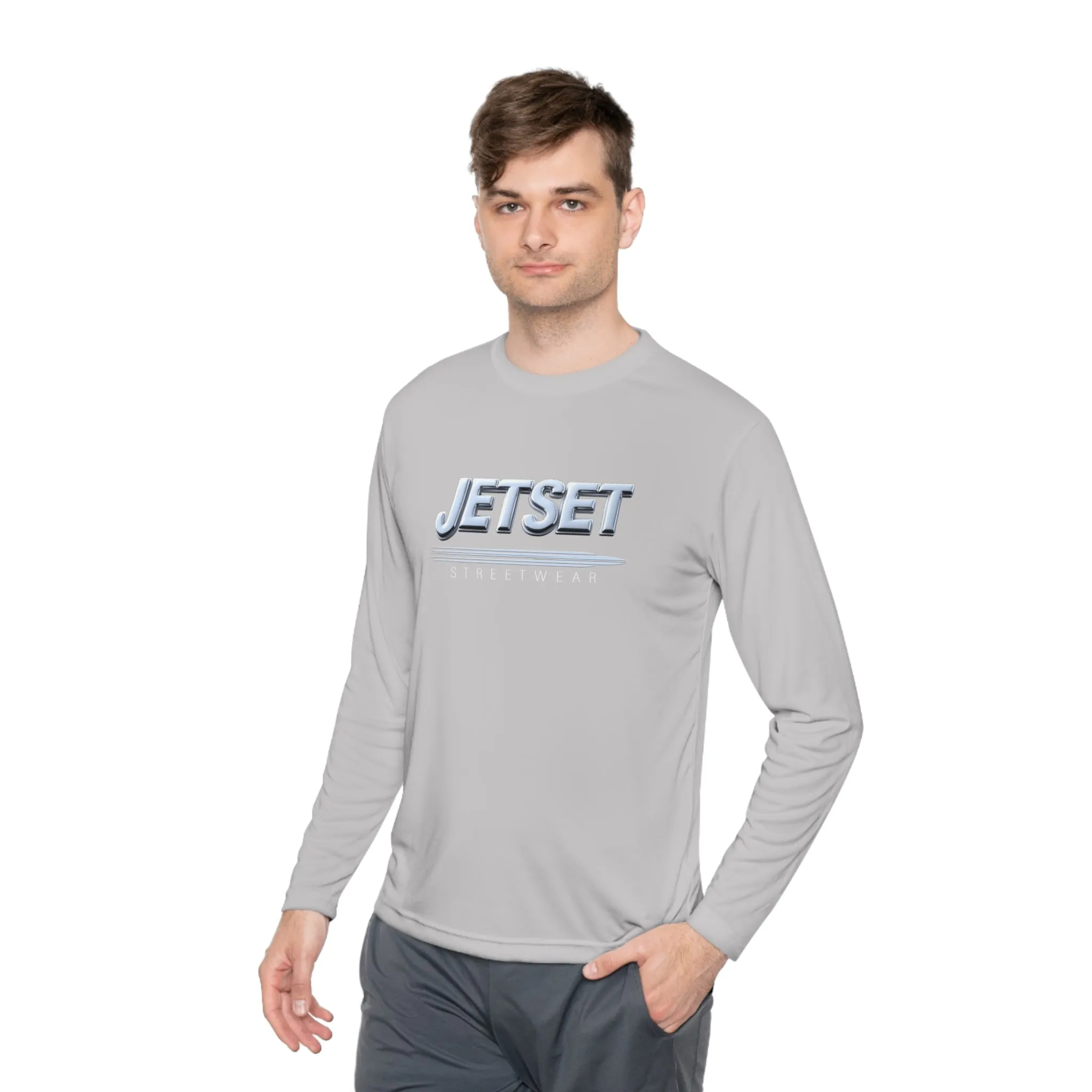 Jetset Streetwear - Unisex Lightweight Long Sleeve Tee - USA