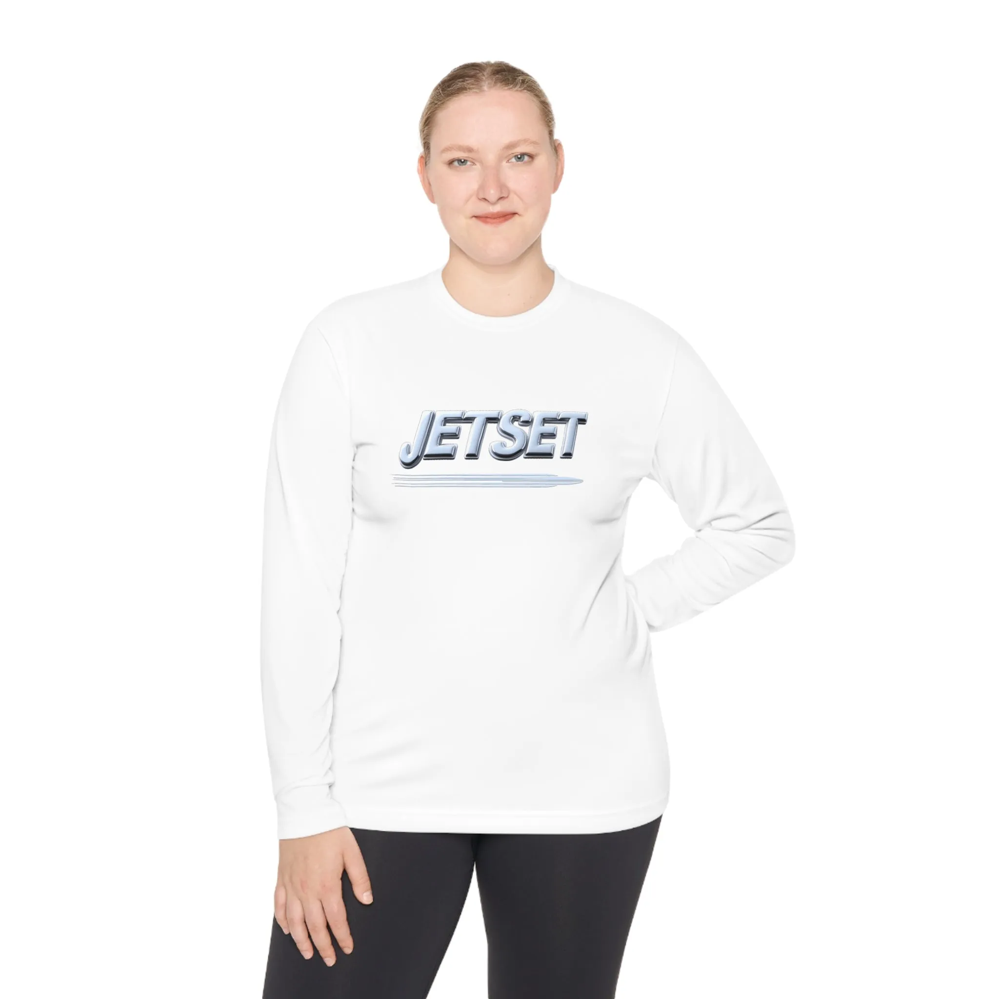 Jetset Streetwear - Unisex Lightweight Long Sleeve Tee - USA