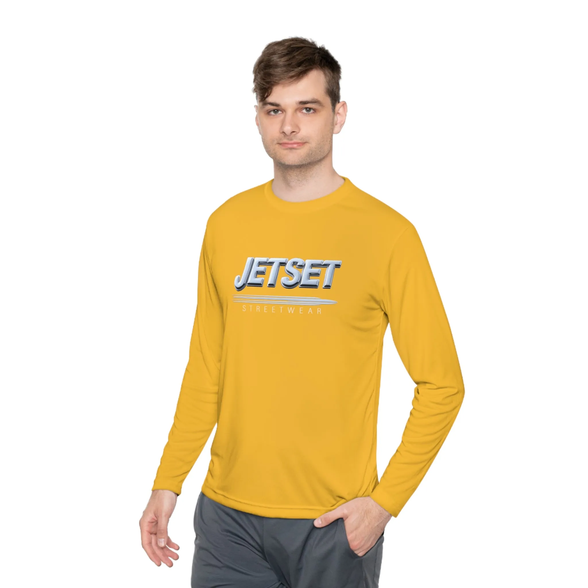 Jetset Streetwear - Unisex Lightweight Long Sleeve Tee - USA