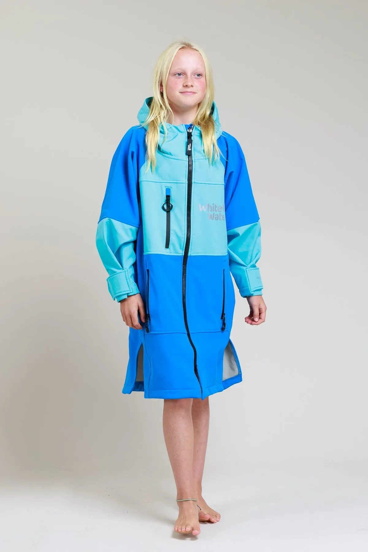 Kids Soft Shell Robe - Cobalt Blue