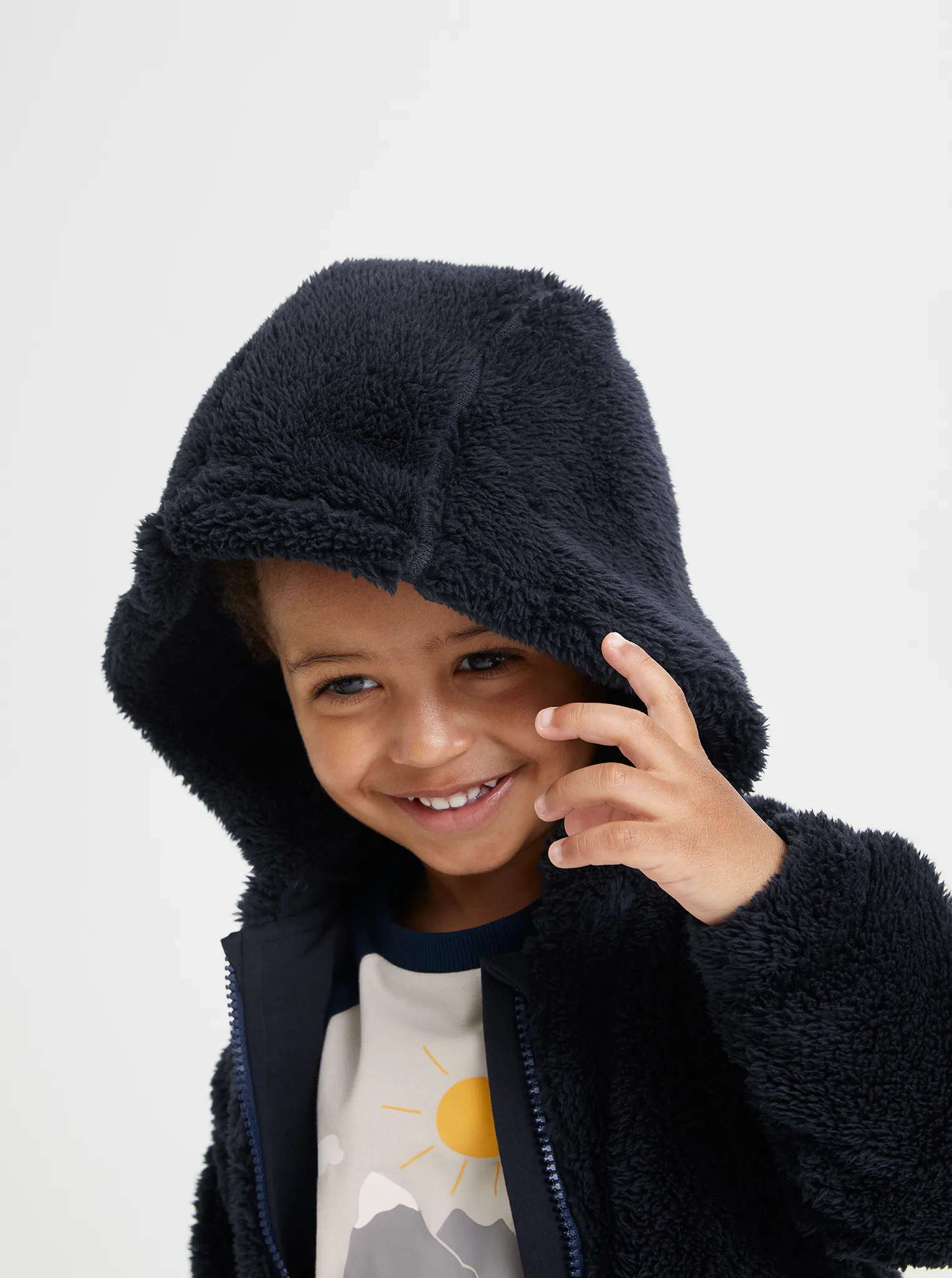 Kids Teddy Fleece Hoodie