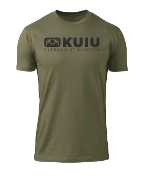 KUIU Block Logo T-Shirt | Military Green