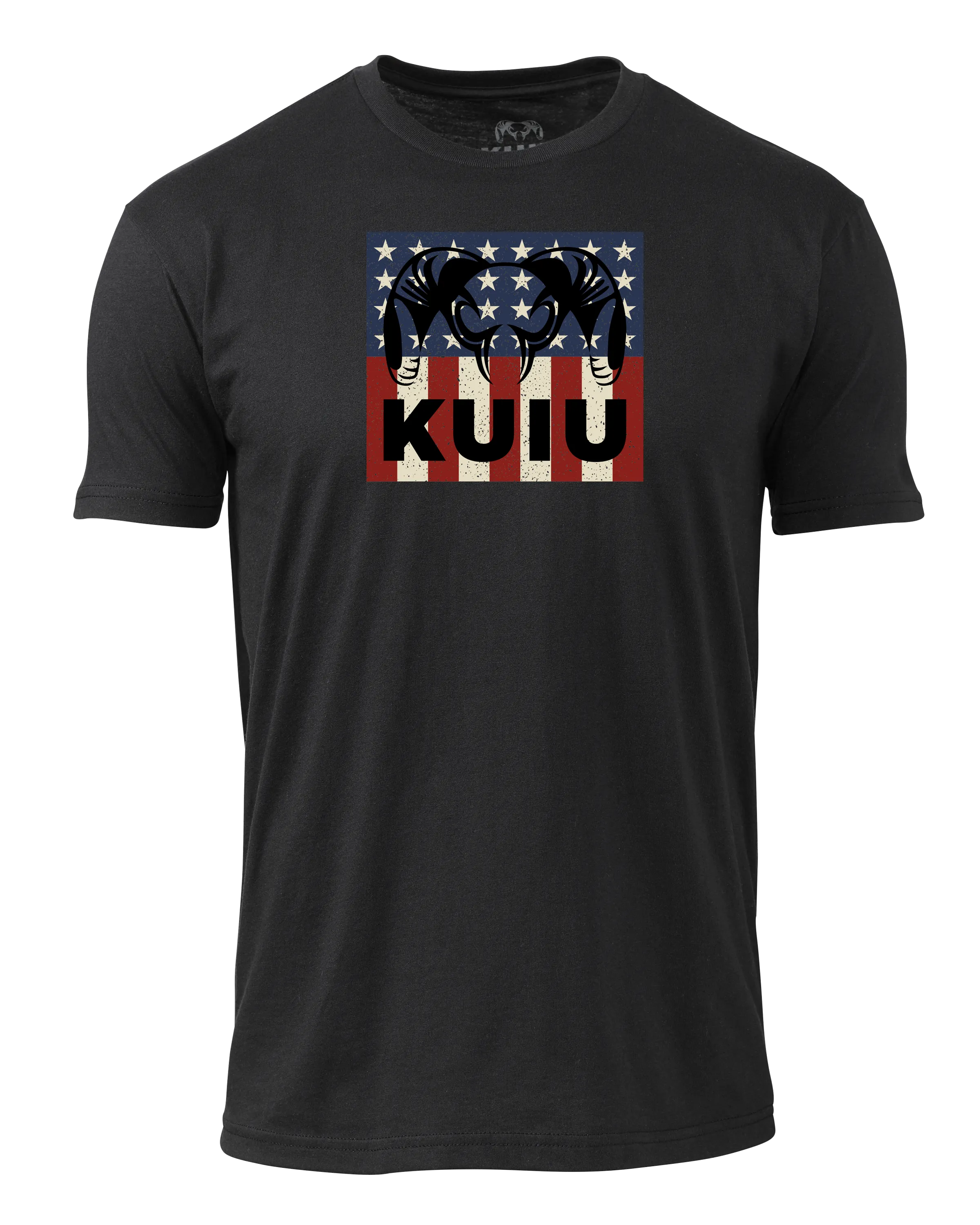 KUIU Retro Patriot T-Shirt | Black