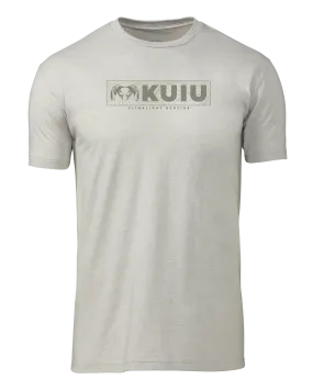 KUIU Topo Block Logo T-Shirt | Silk