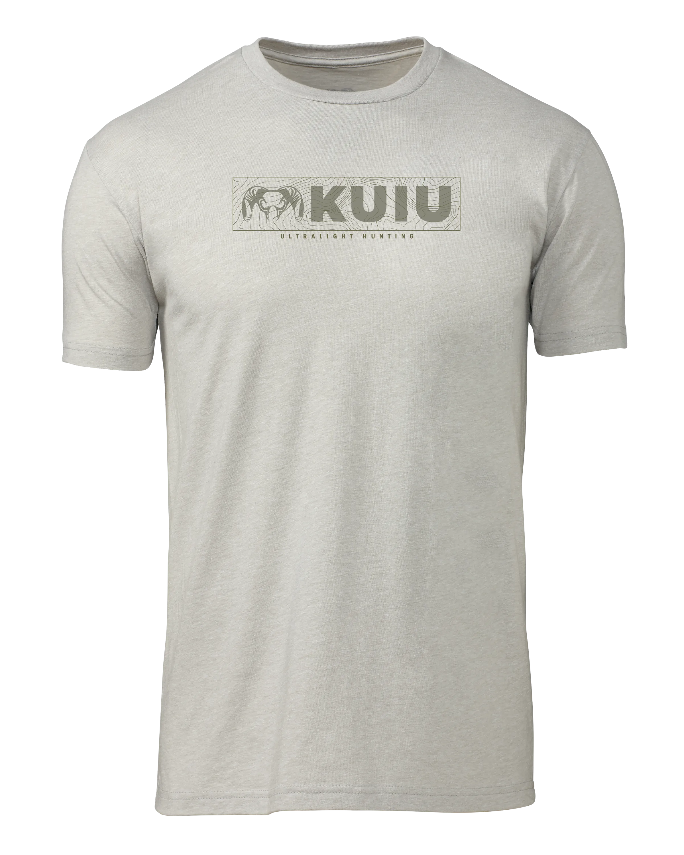 KUIU Topo Block Logo T-Shirt | Silk