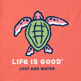 Life is Good W SS Crusher Turtle Just Add Water MANGO