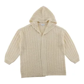 mySTYLE Women's Plus Hooded Cardigan