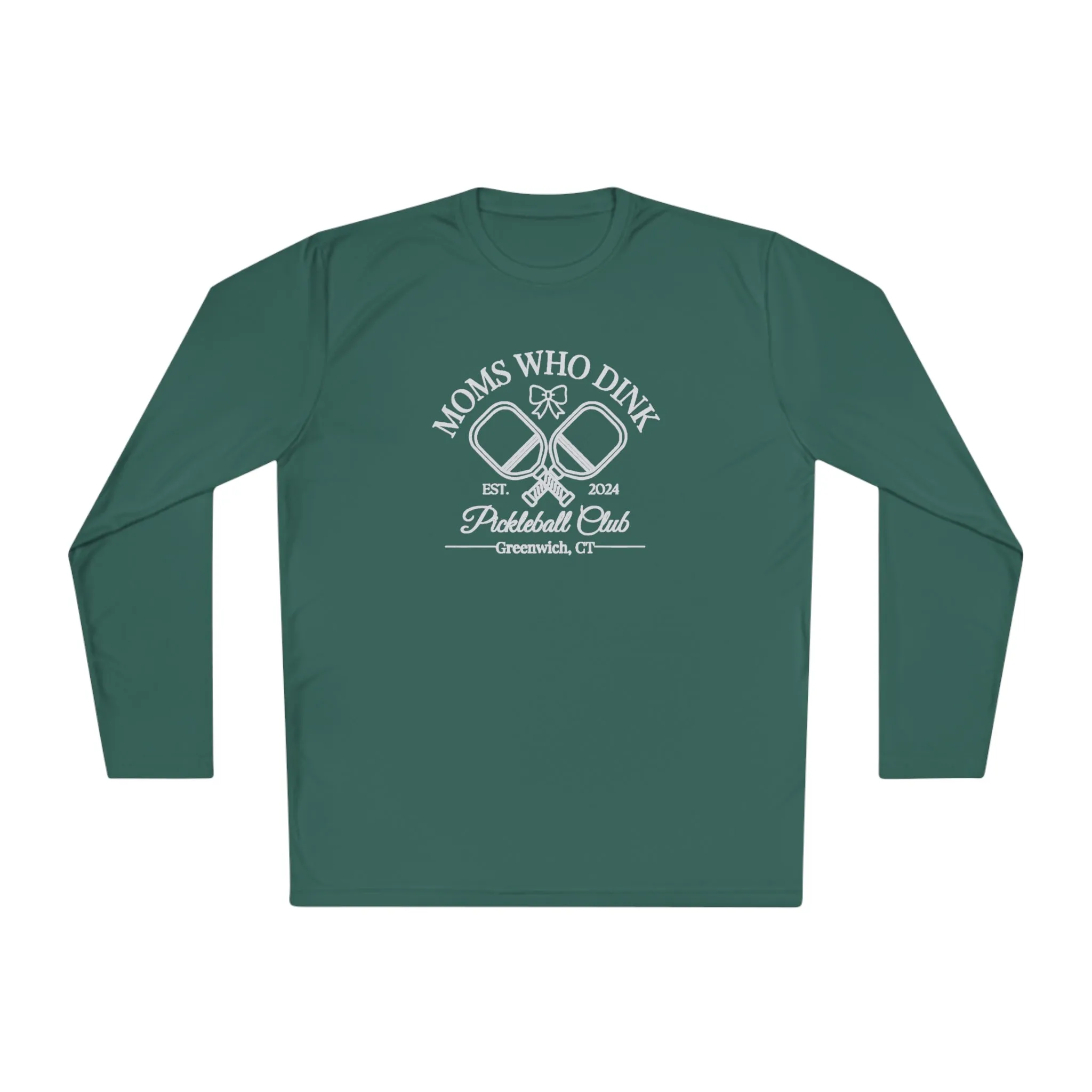 Pickleball Green Unisex Lightweight Long Sleeve Tee