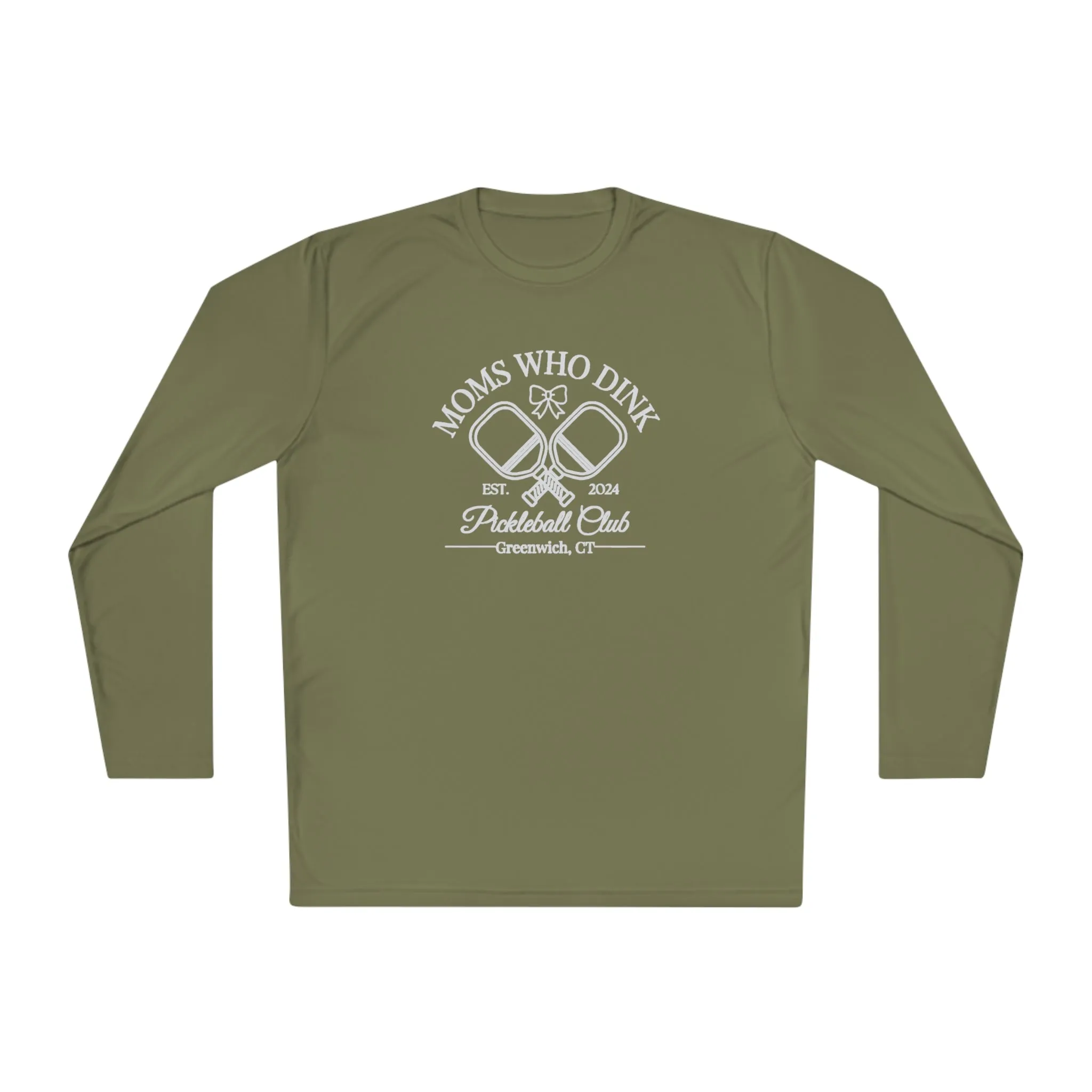 Pickleball Green Unisex Lightweight Long Sleeve Tee