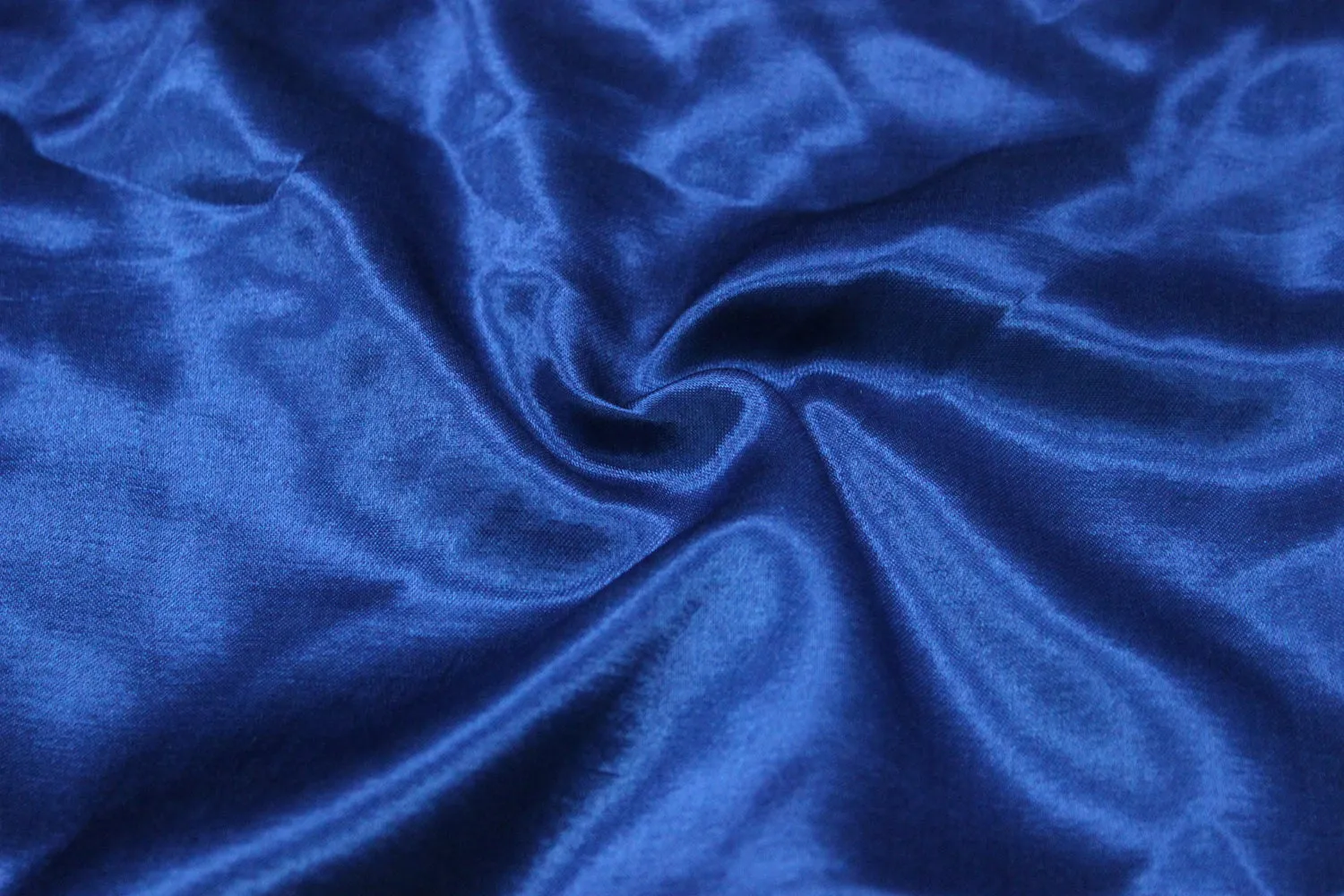 Royal Blue Plain Masroo Satin Fabric