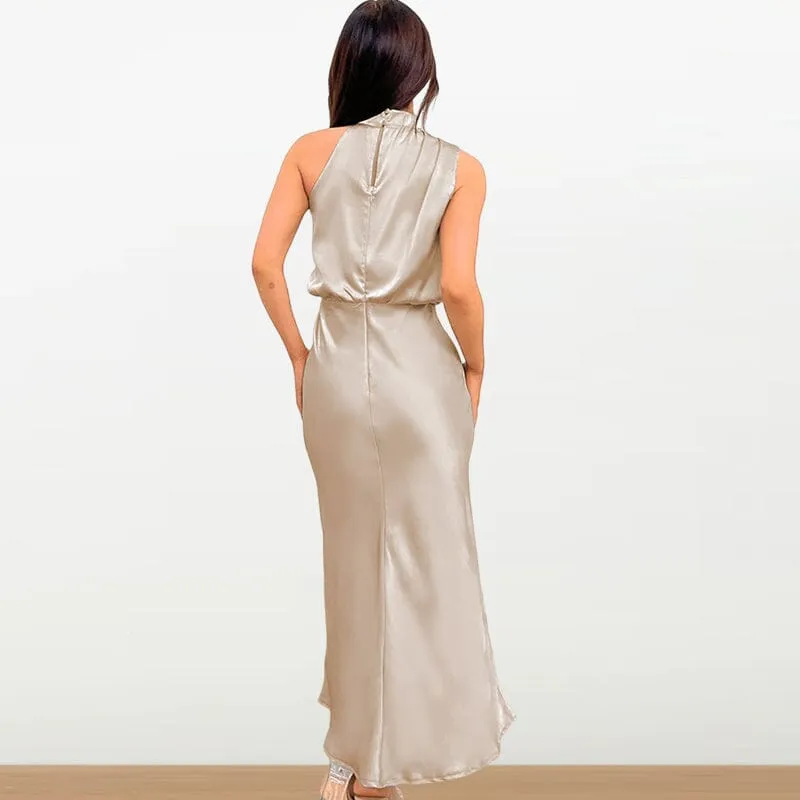 Sleeveless Light Evening Dress